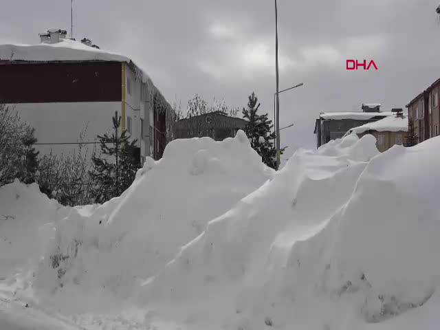 Bitlis'te kar kalınlığı 4