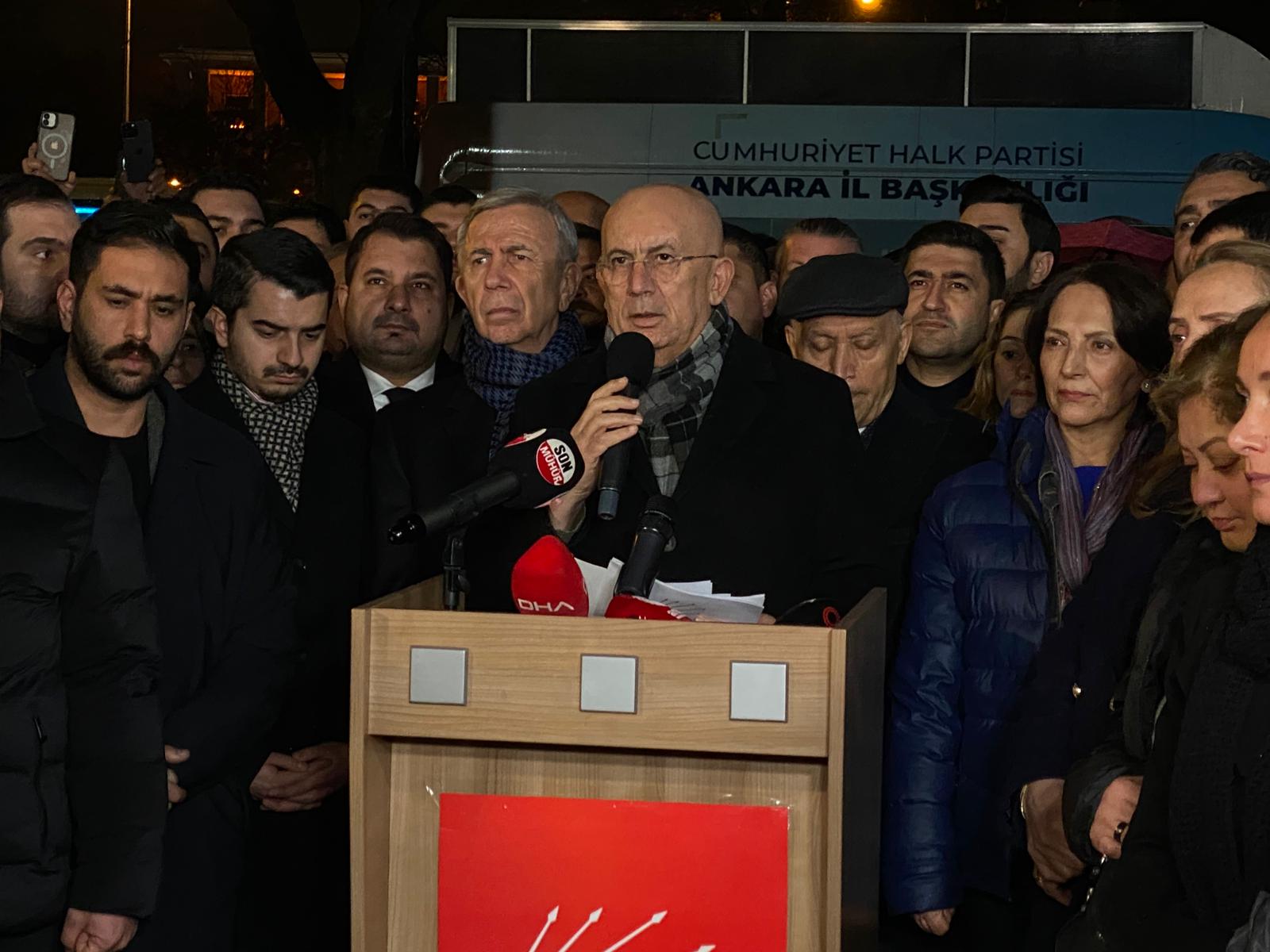 CHP Ankara İl Başkanı Ümit