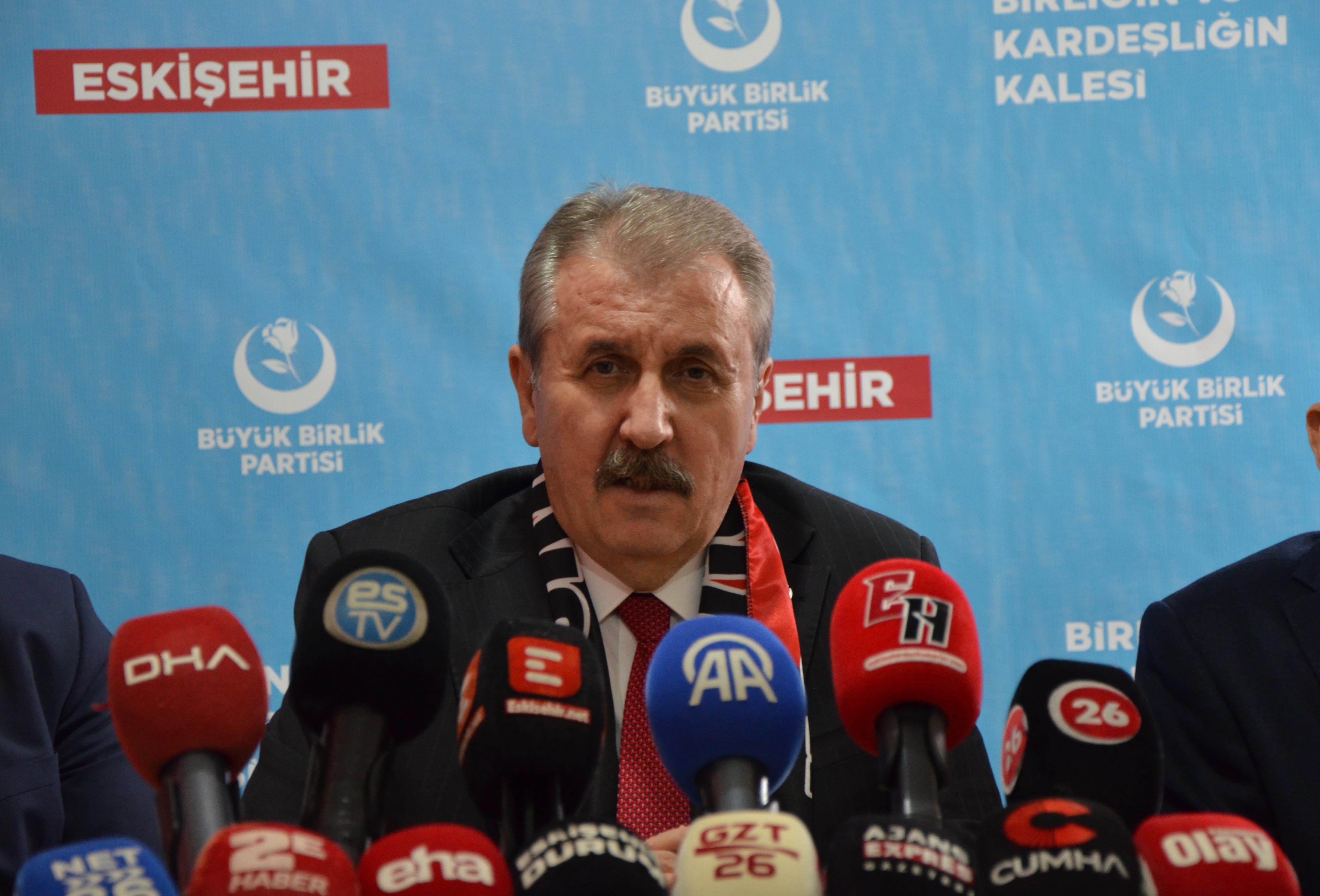 BBP Genel Başkanı Mustafa Destici,