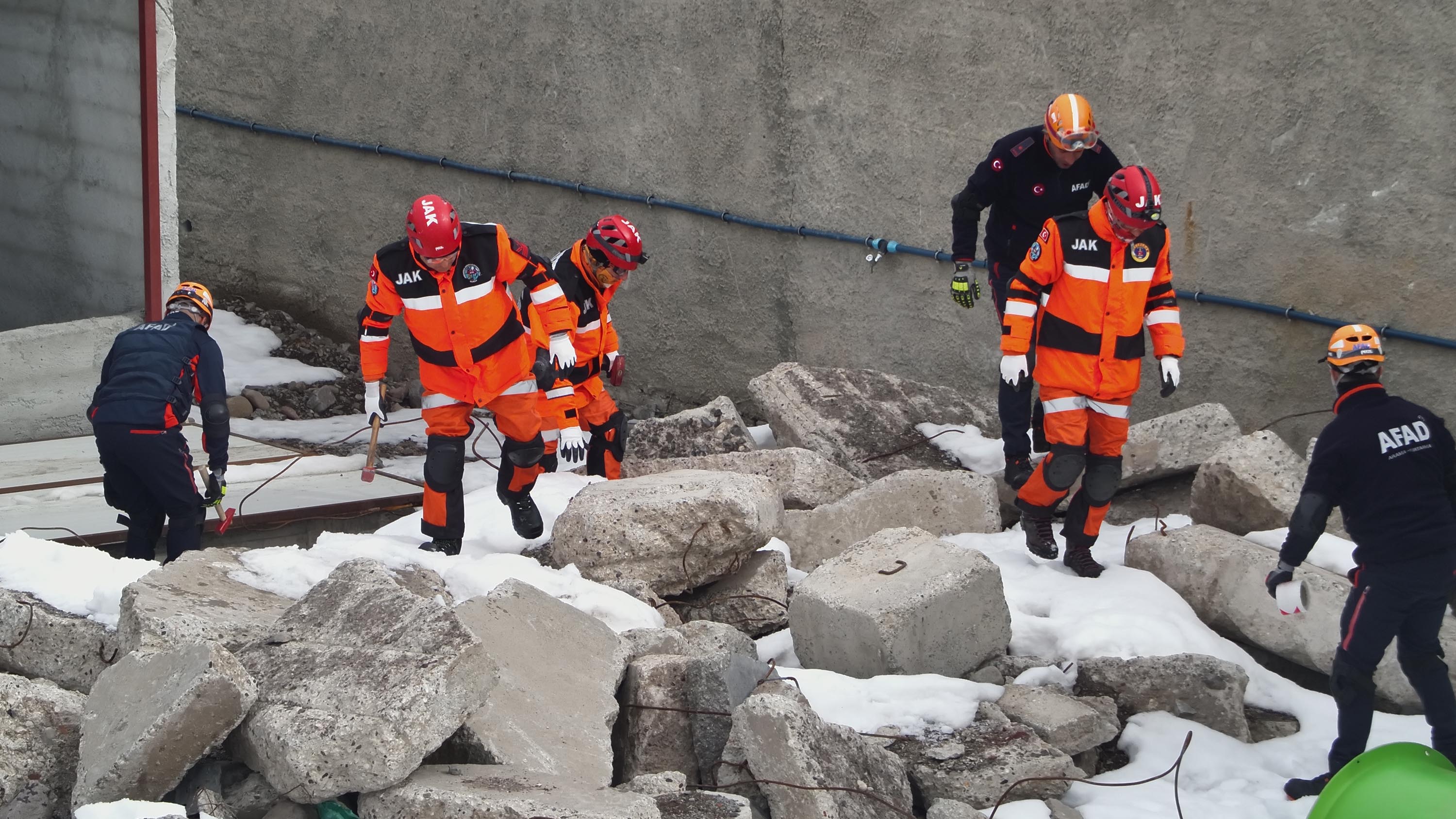Erzurum'da AFAD koordinesinde 23 kurumun