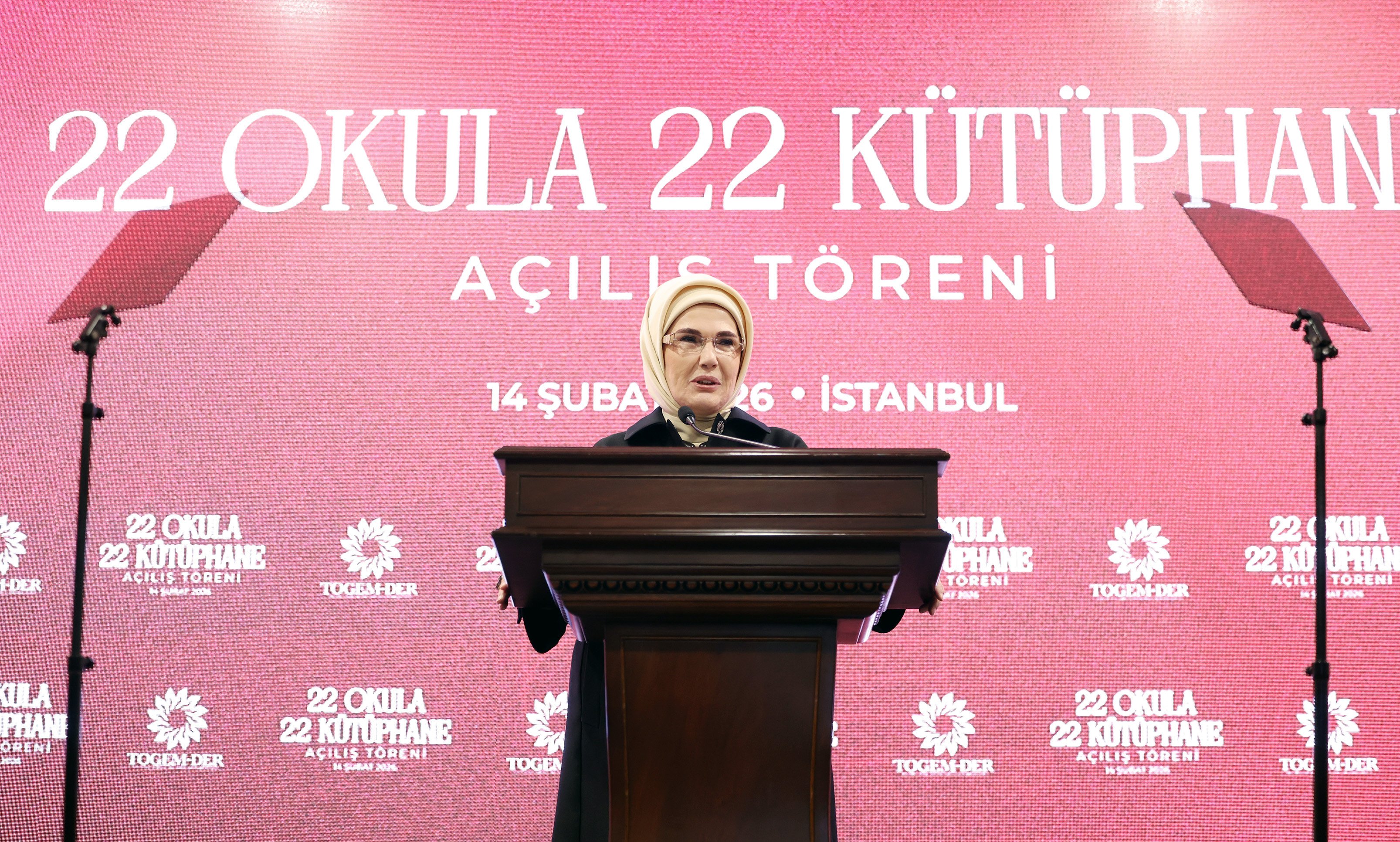 Emine Erdoğan, TOGEMDER'in '22 Okula