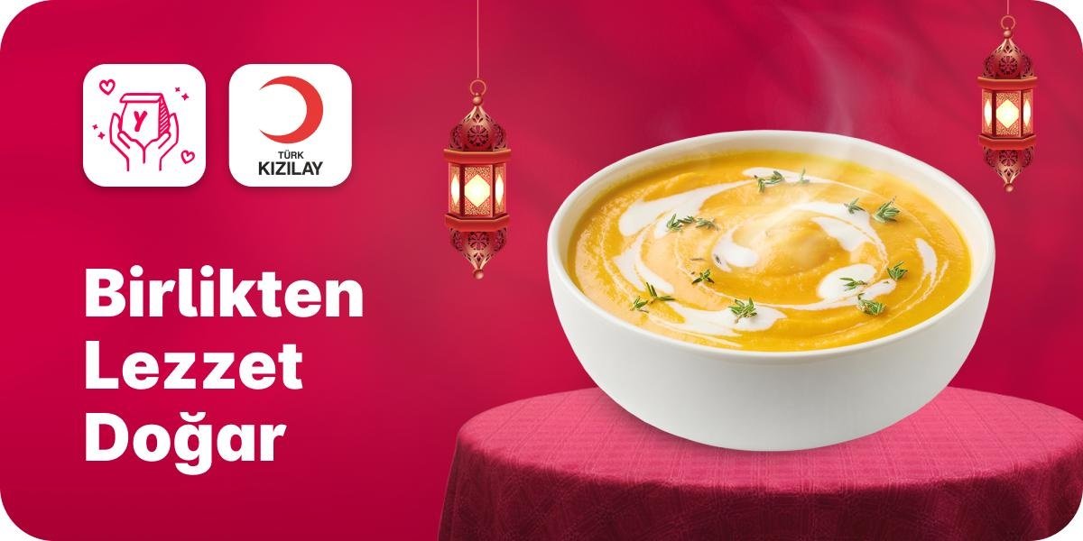 Yemeksepeti ve Kızılay'ın 'Birlikten Lezzet
