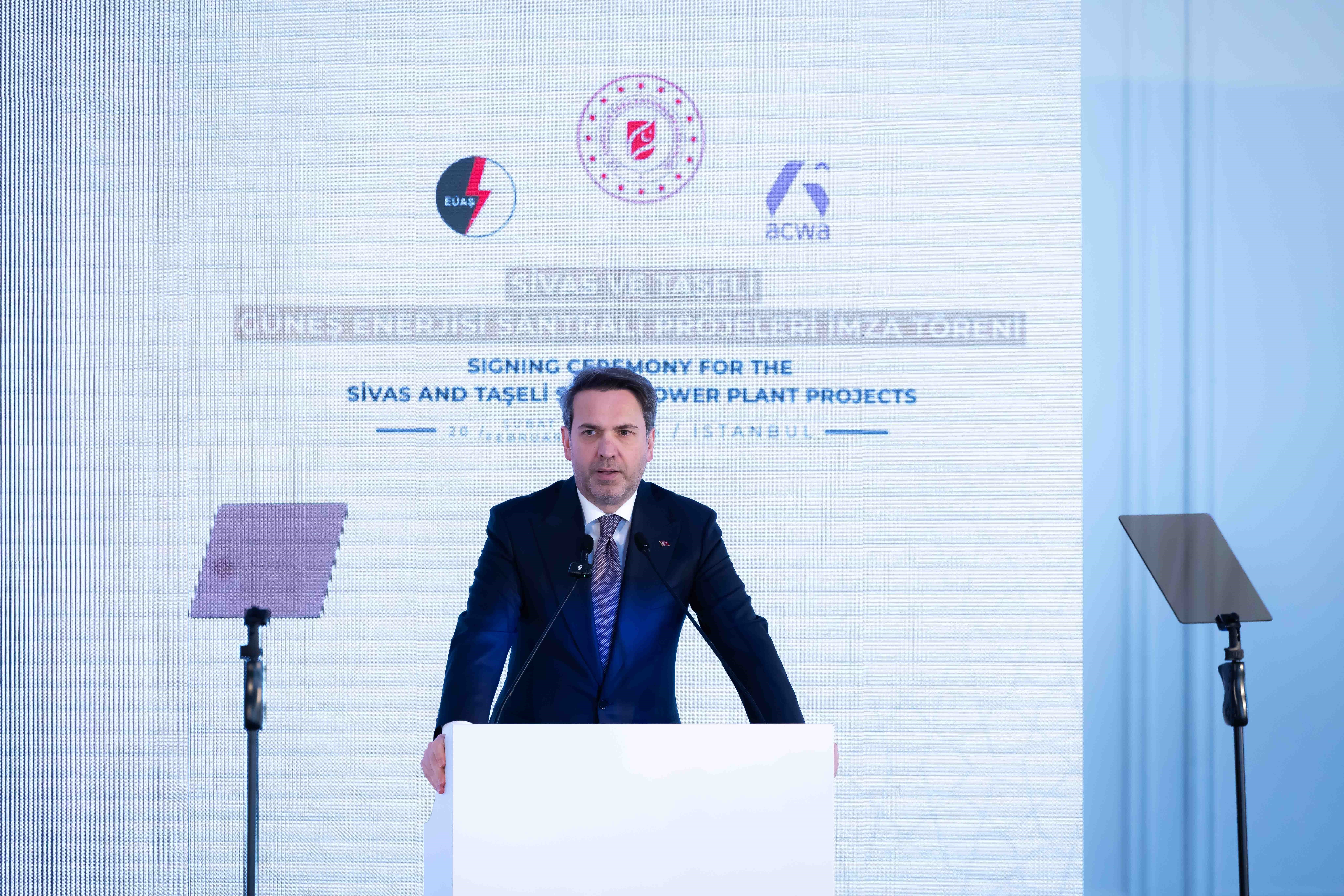 Enerji Bakanı Alparslan Bayraktar, Sivas