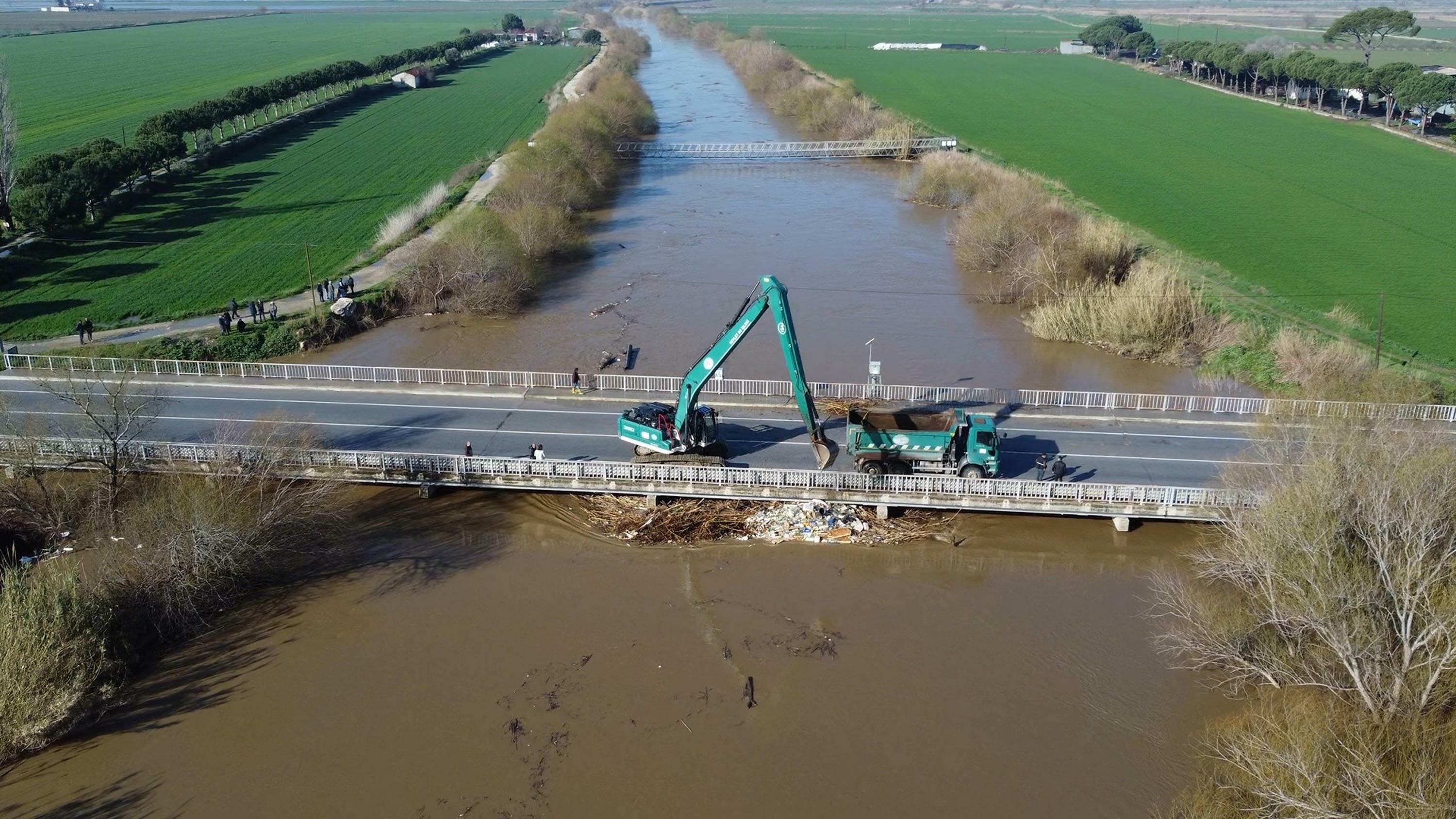 Aydın'da şiddetli yağışlar Büyük Menderes
