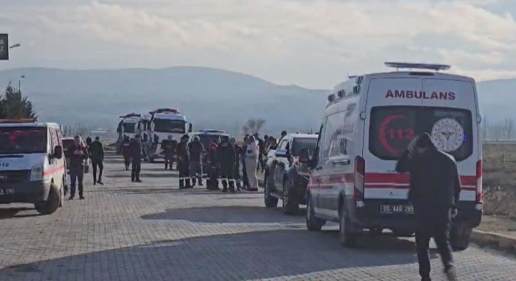 Amasya Suluova OSB'deki bir biyogaz