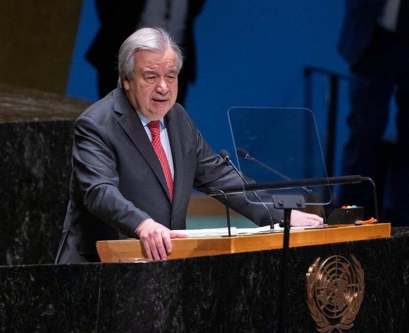 BM Genel Sekreteri Antonio Guterres,