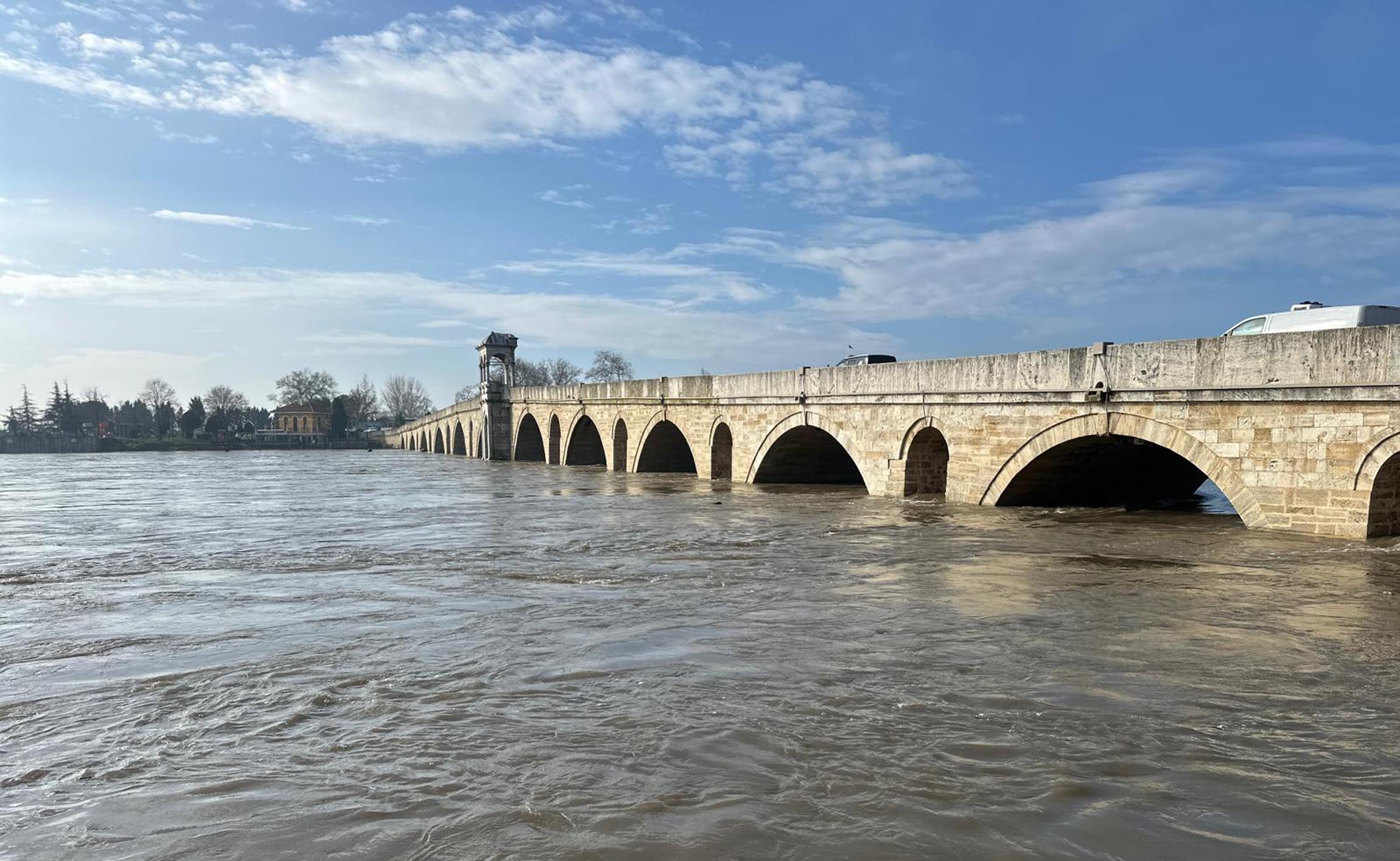Meriç Nehri'nin debisi 2 günde