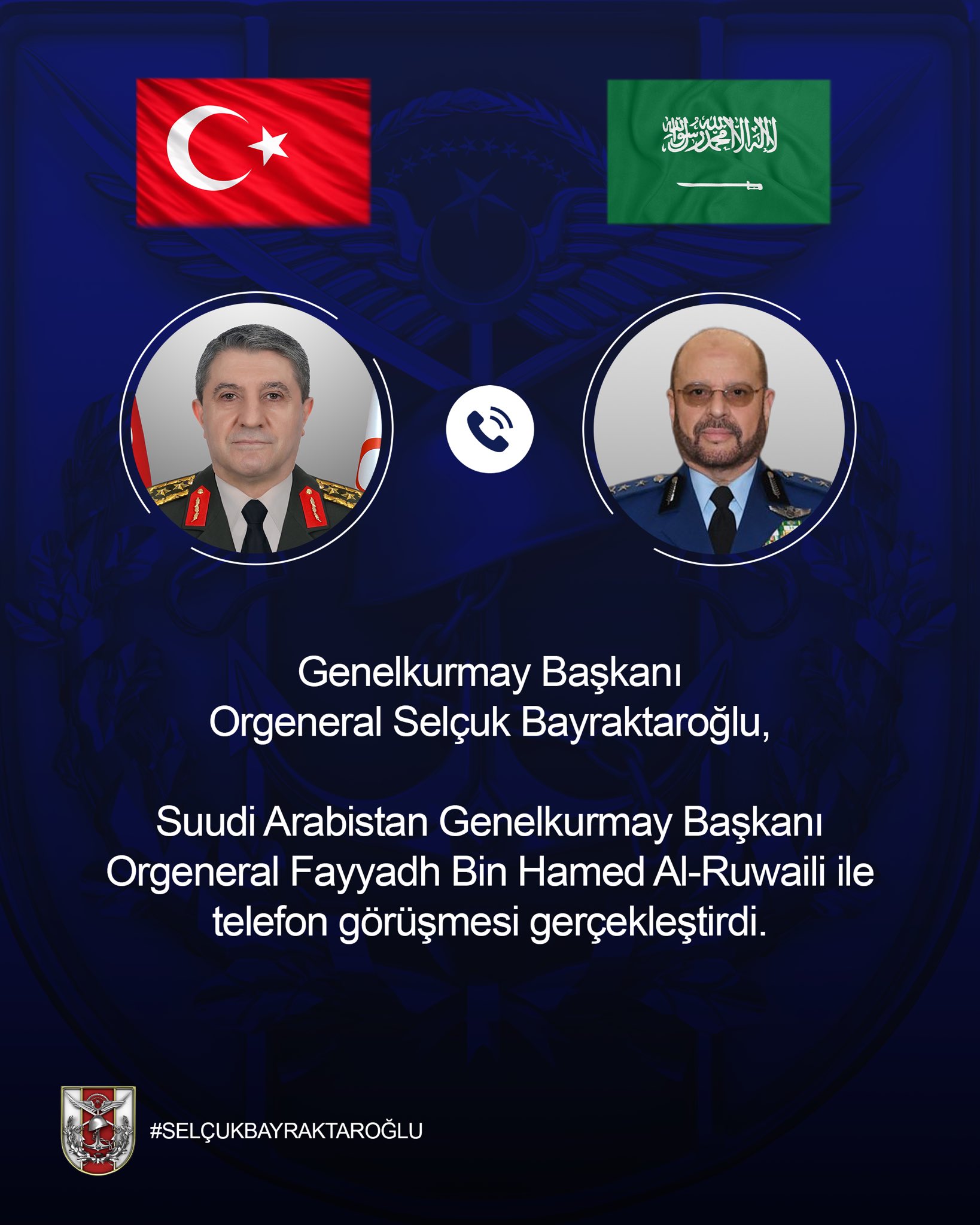Genelkurmay Başkanı Orgeneral Selçuk Bayraktaroğlu,