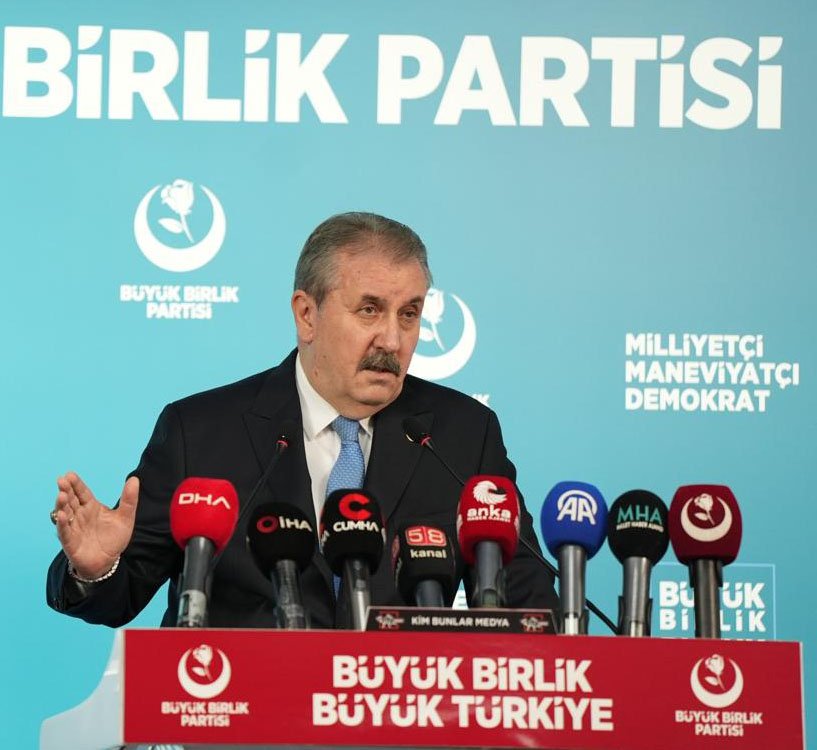 BBP Genel Başkanı Mustafa Destici,