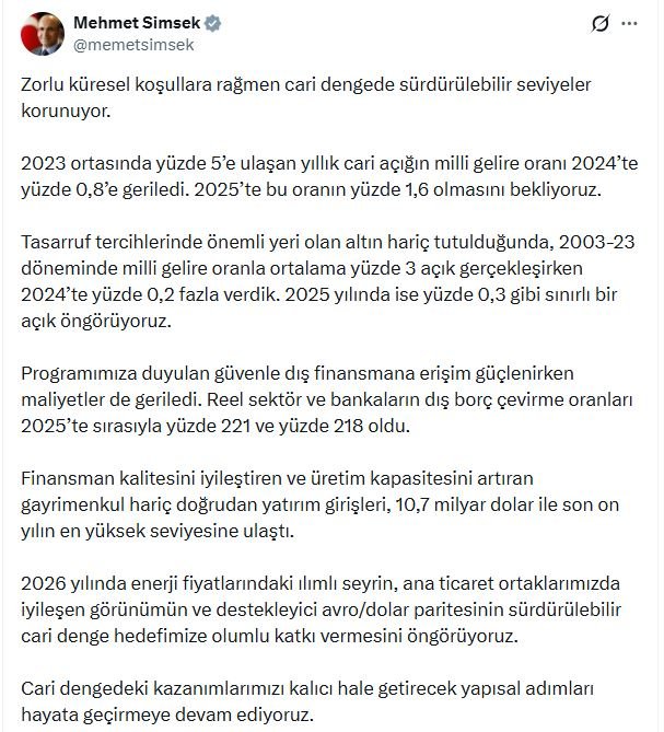 Hazine ve Maliye Bakanı Mehmet