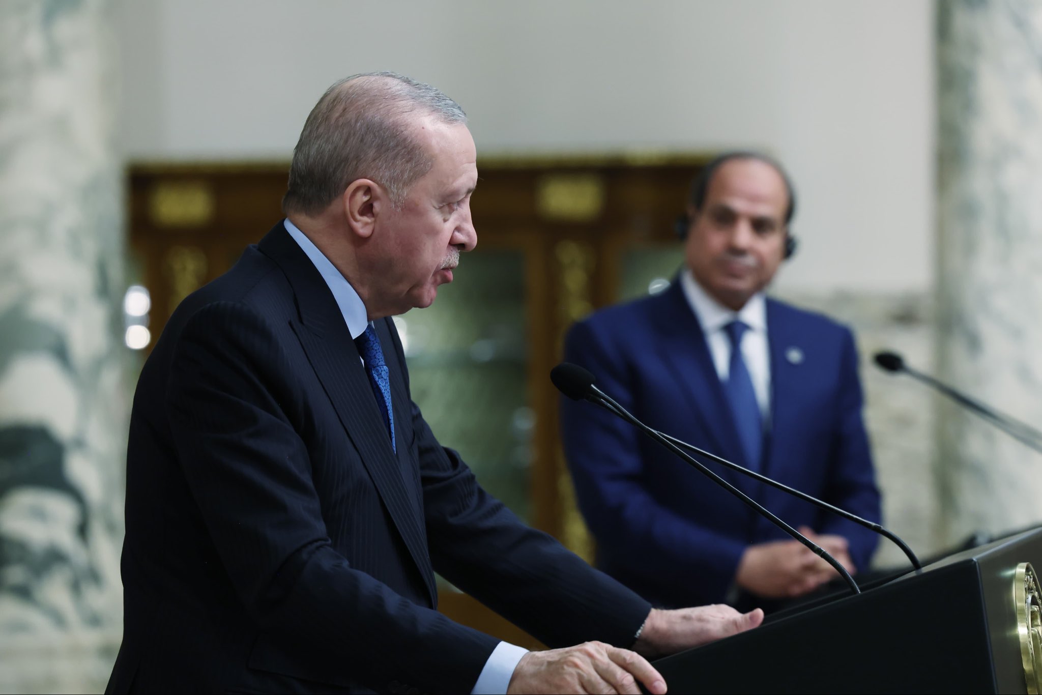 Cumhurbaşkanı Erdoğan, Mısır ziyaretinde ticaret