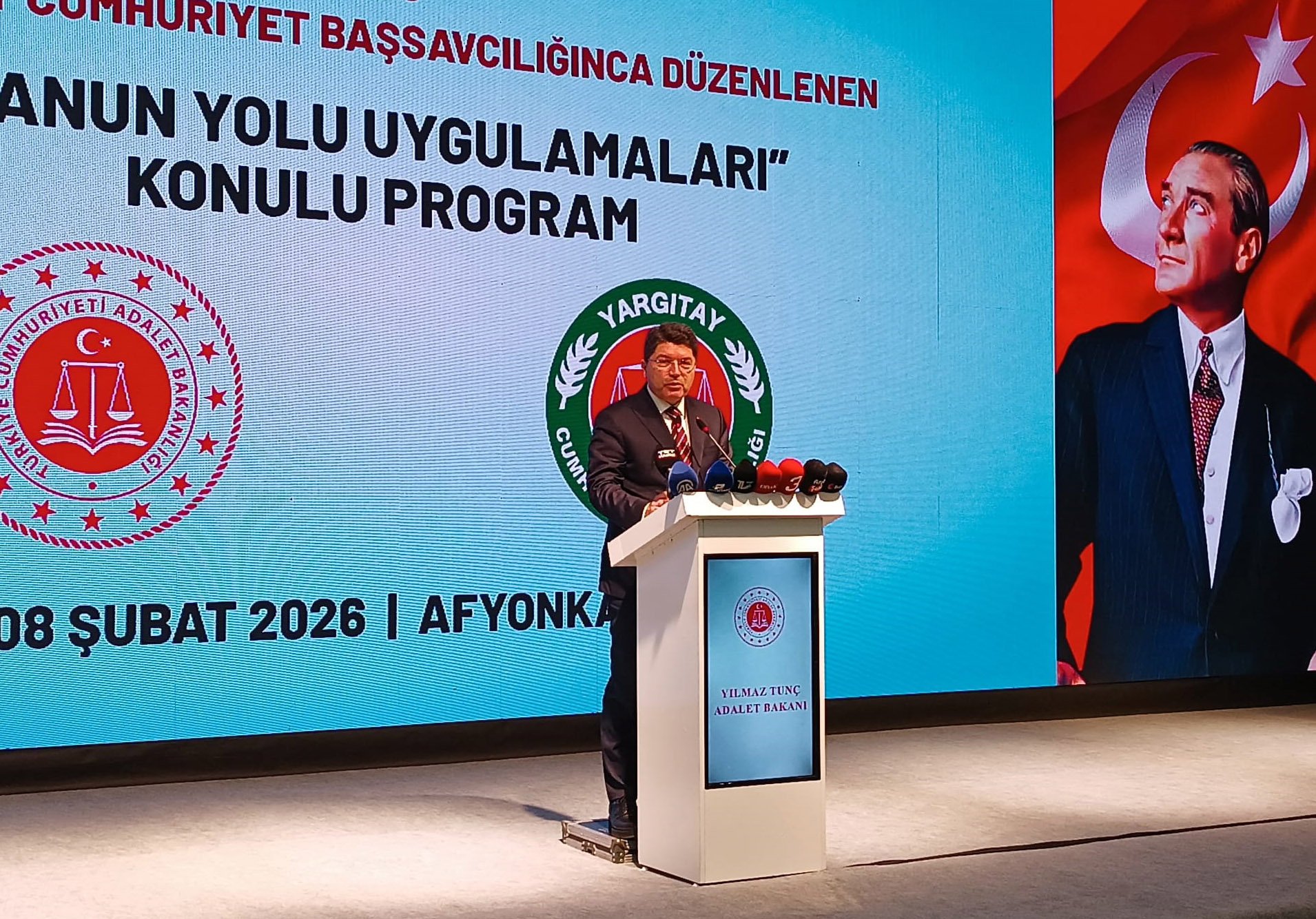 Adalet Bakanı Yılmaz Tunç, Afyonkarahisar'da