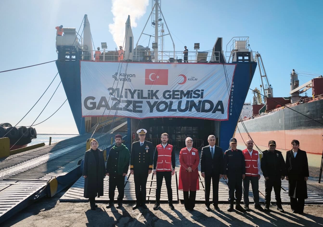 Türk Kızılay, Gazze'ye bugüne kadarki