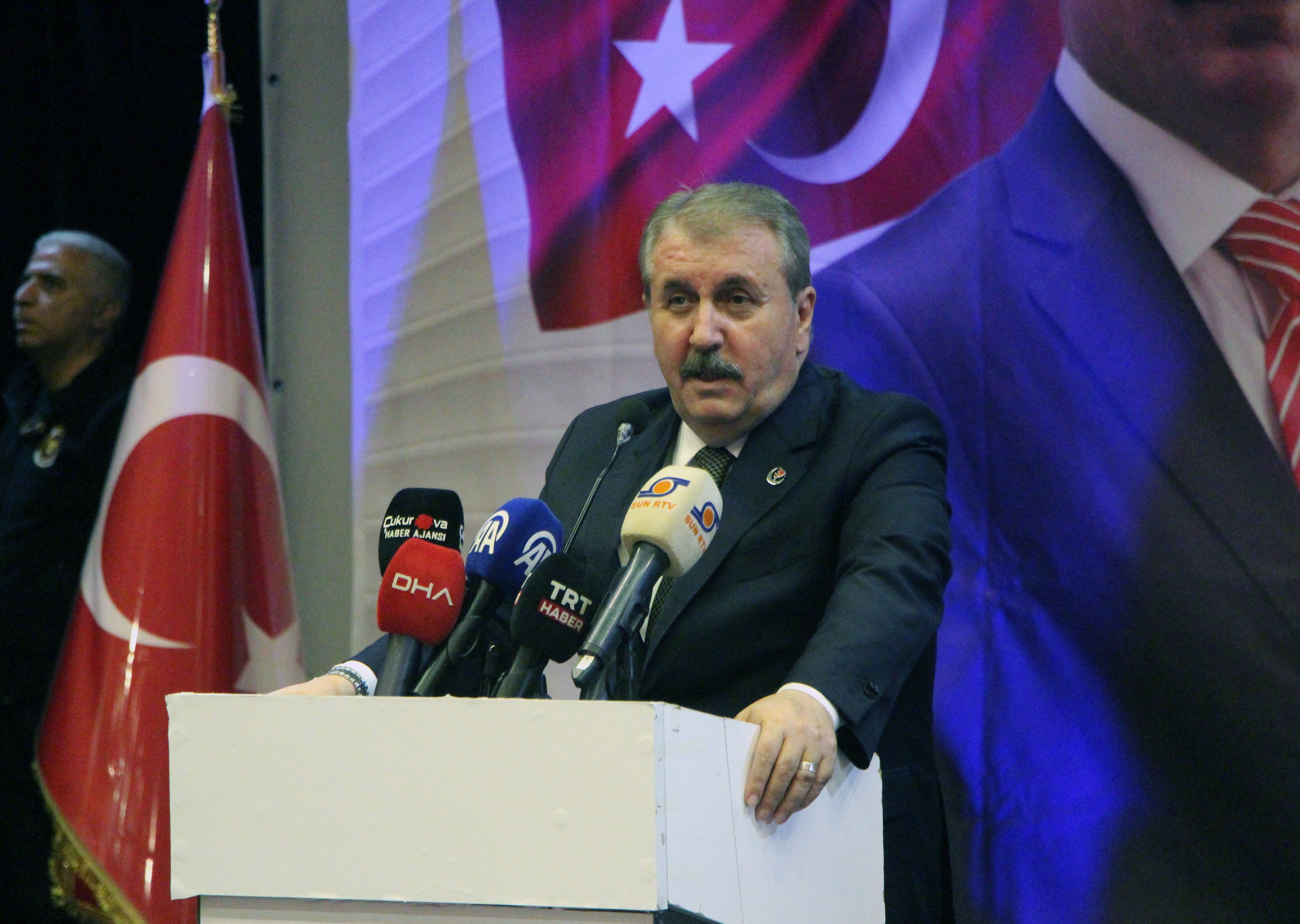 BBP Genel Başkanı Mustafa Destici,