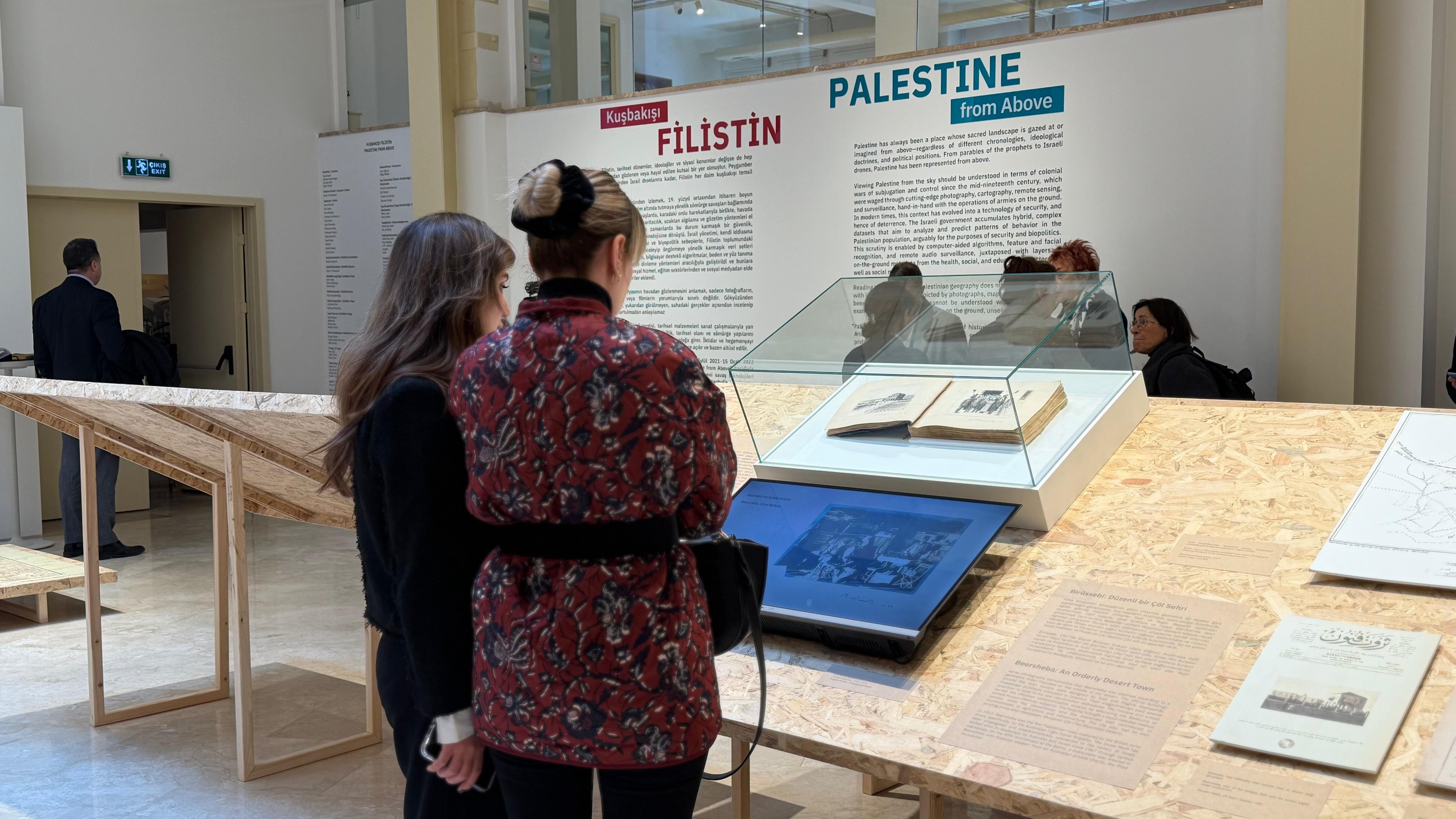 Ankara VEKAM'da açılan 'Kuşbakışı Filistin'