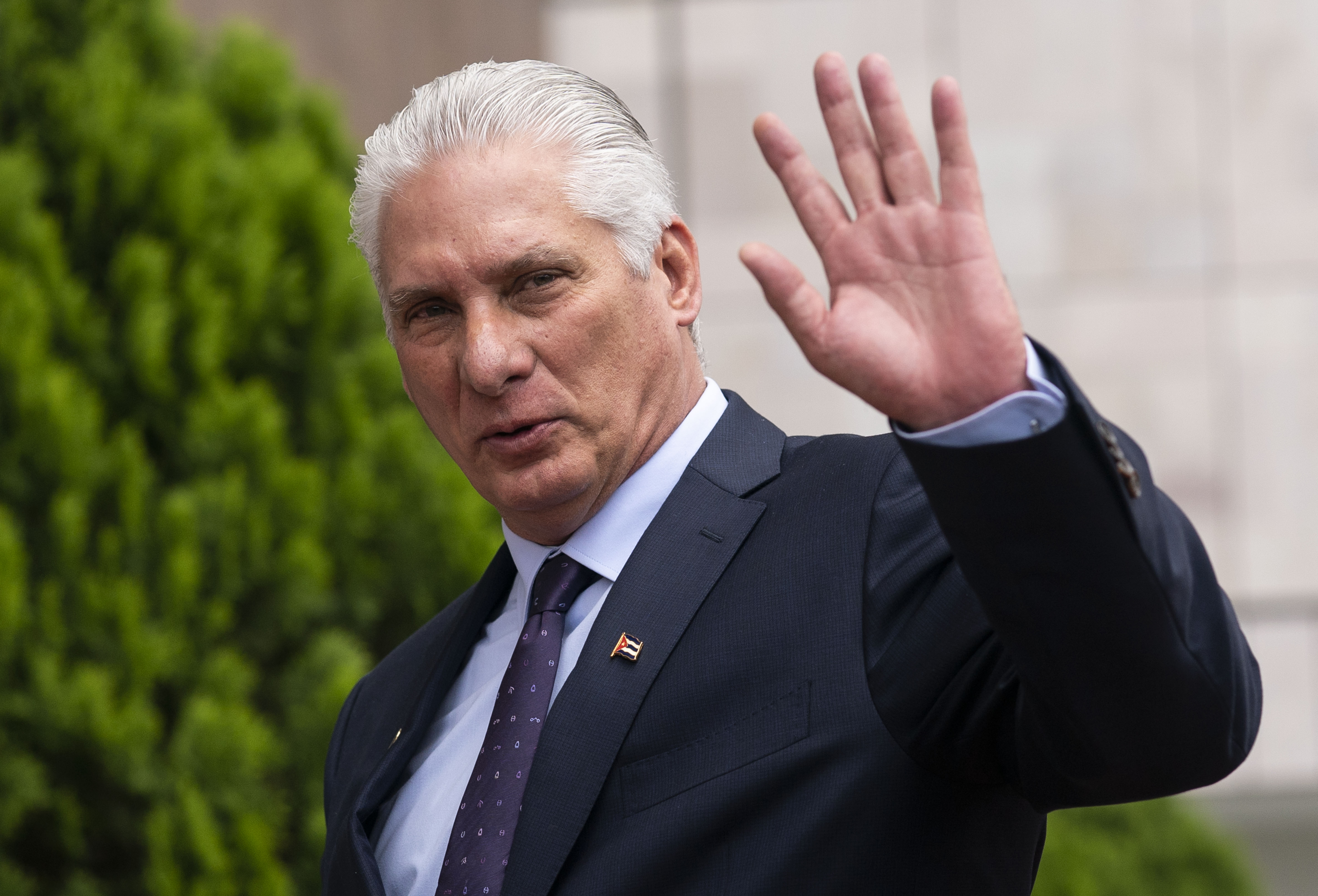 Küba Devlet Başkanı Miguel Diaz-Canel,