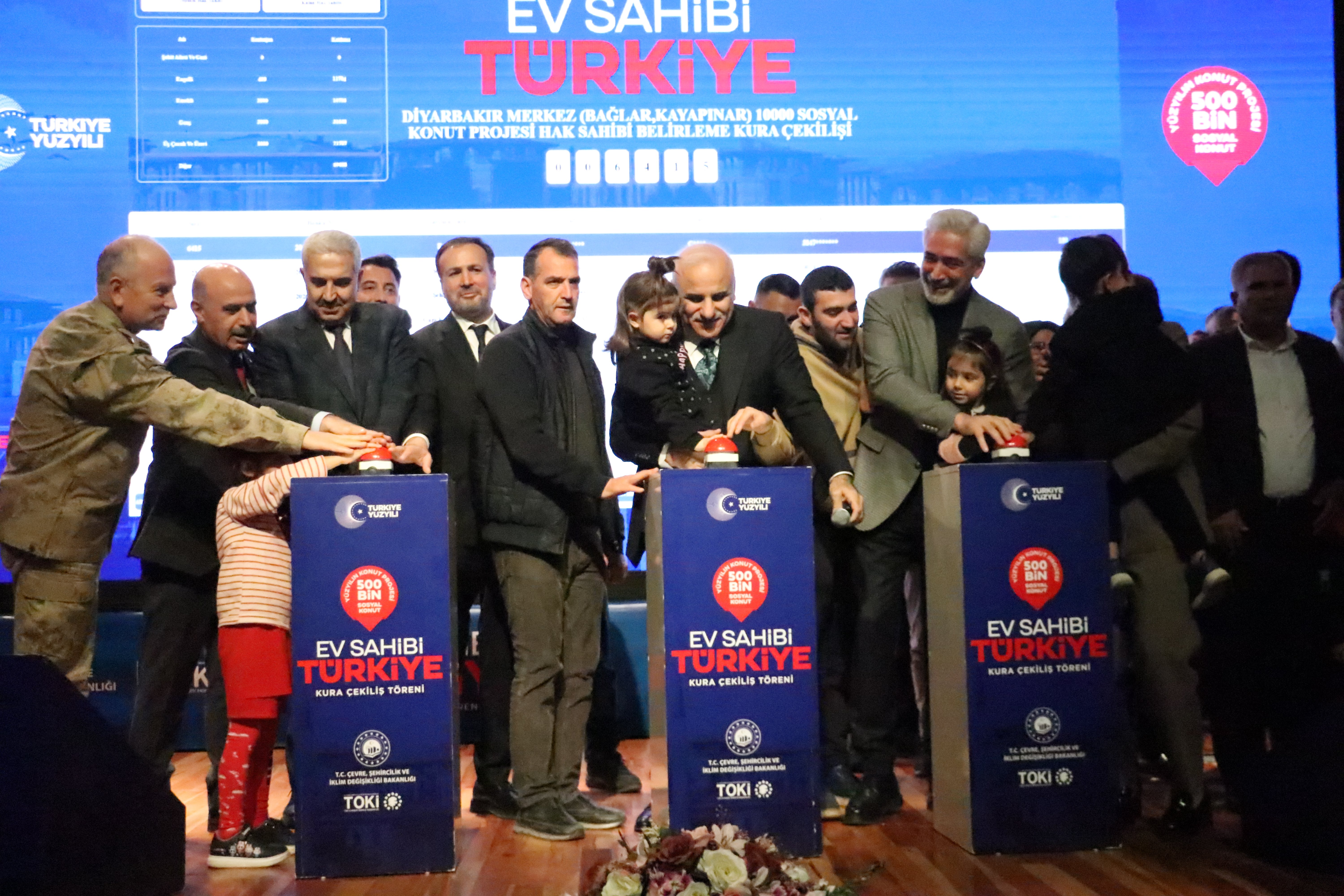 Diyarbakır'da TOKİ'nin Yüzyılın Konut Projesi