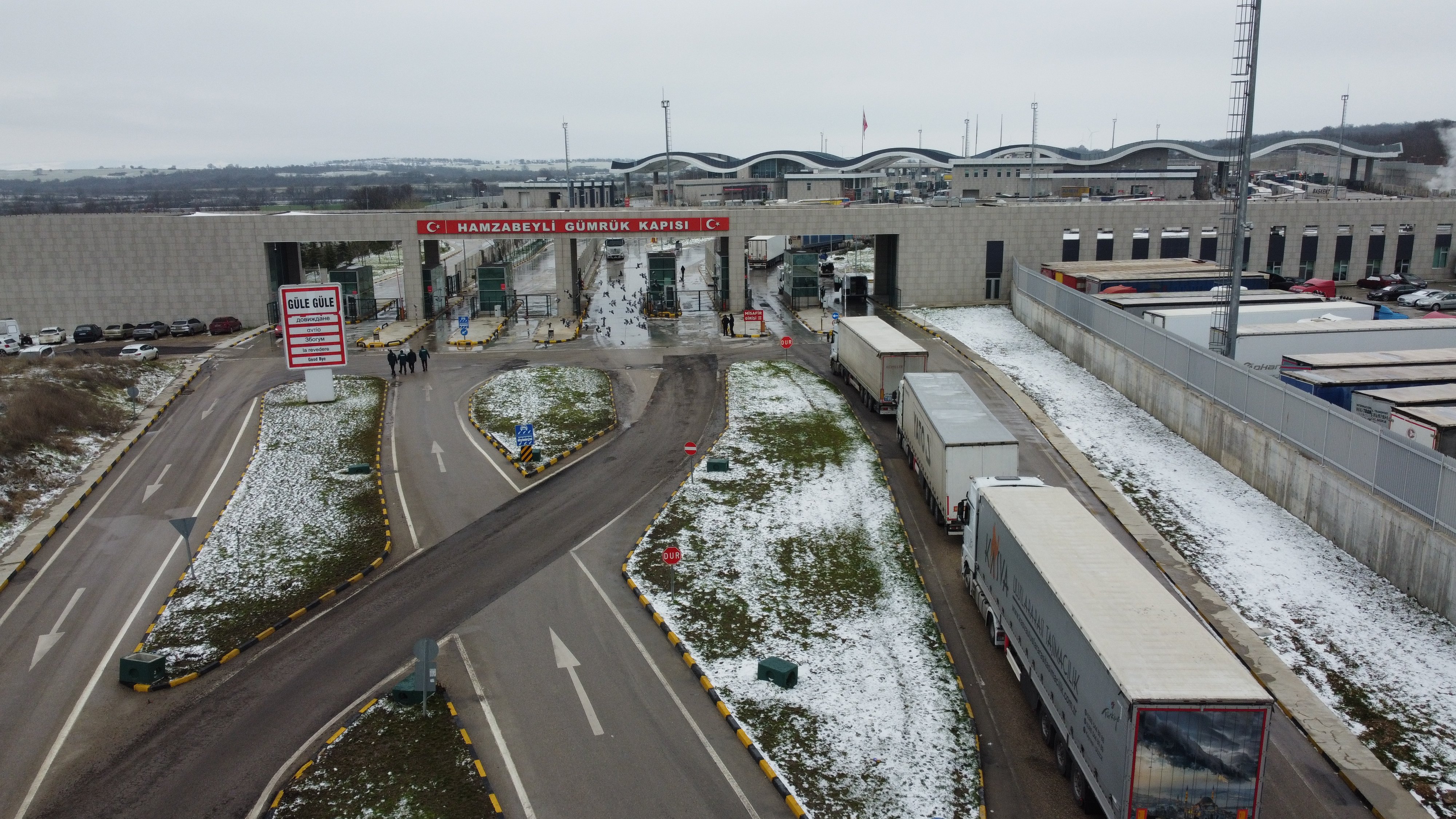 Edirne Hamzabeyli Sınır Kapısı'nda 11