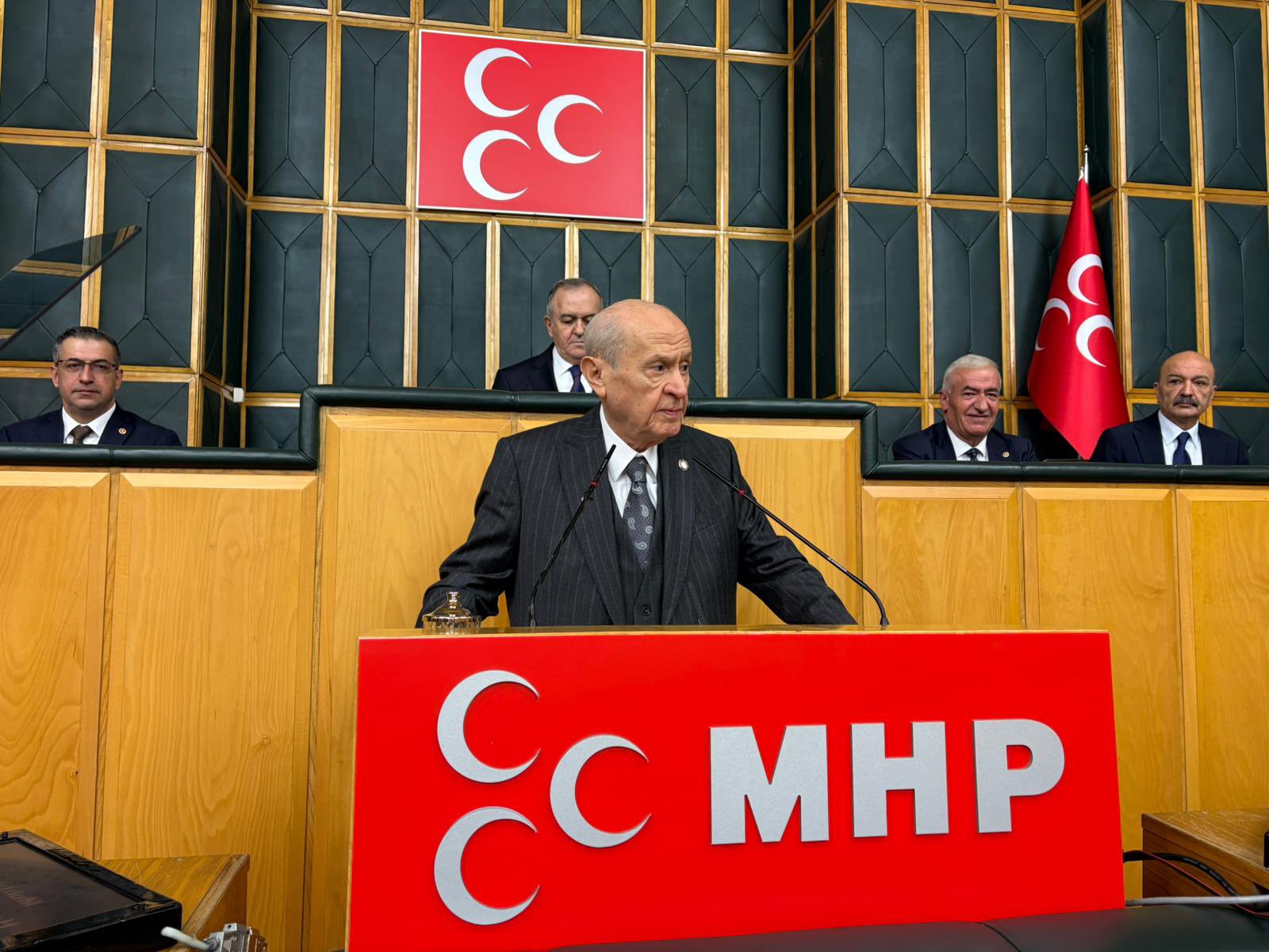 MHP Genel Başkanı Devlet Bahçeli,