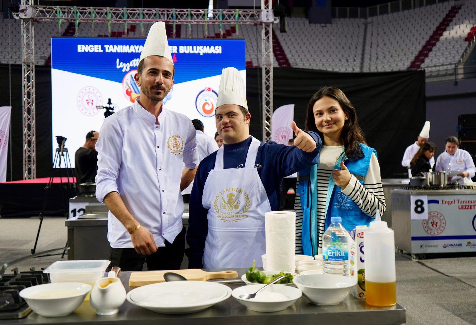 Antalya'da düzenlenen Engel Tanımayan Şefler