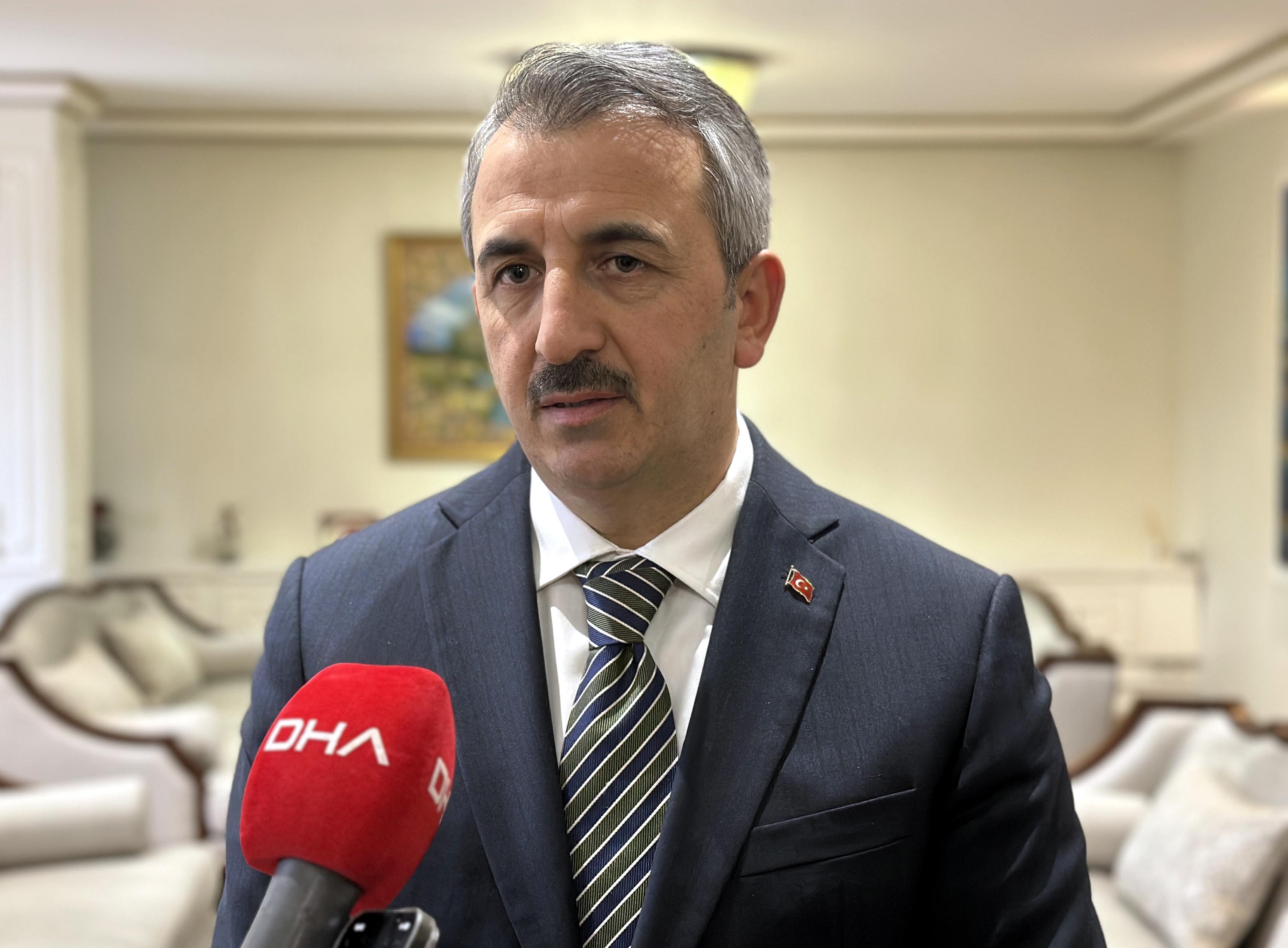 Edirne'de Meriç Nehri'ndeki taşkın riski,