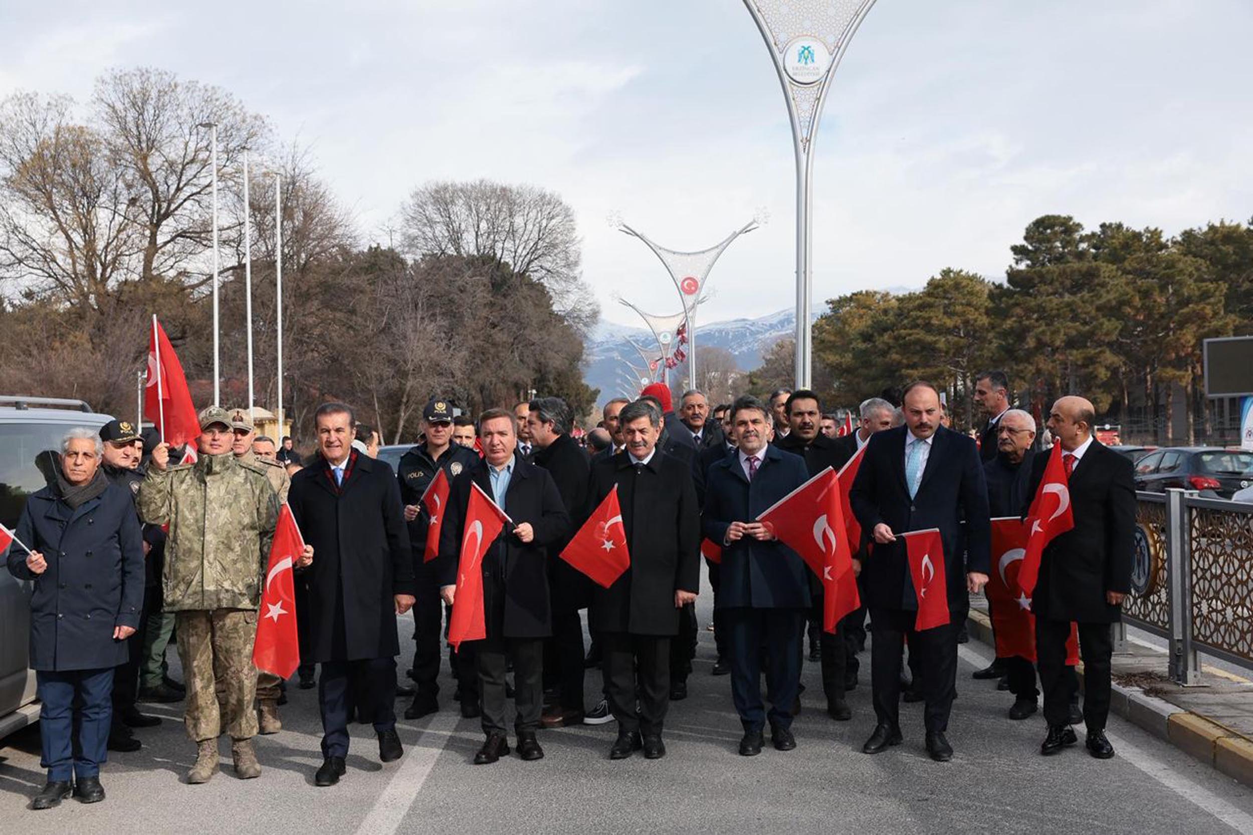 Erzincan'da 6 Şubat deprem şehitleri