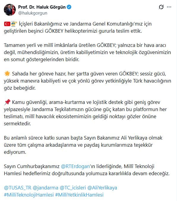 Savunma Sanayii Başkanlığı'nın geliştirdiği 5.