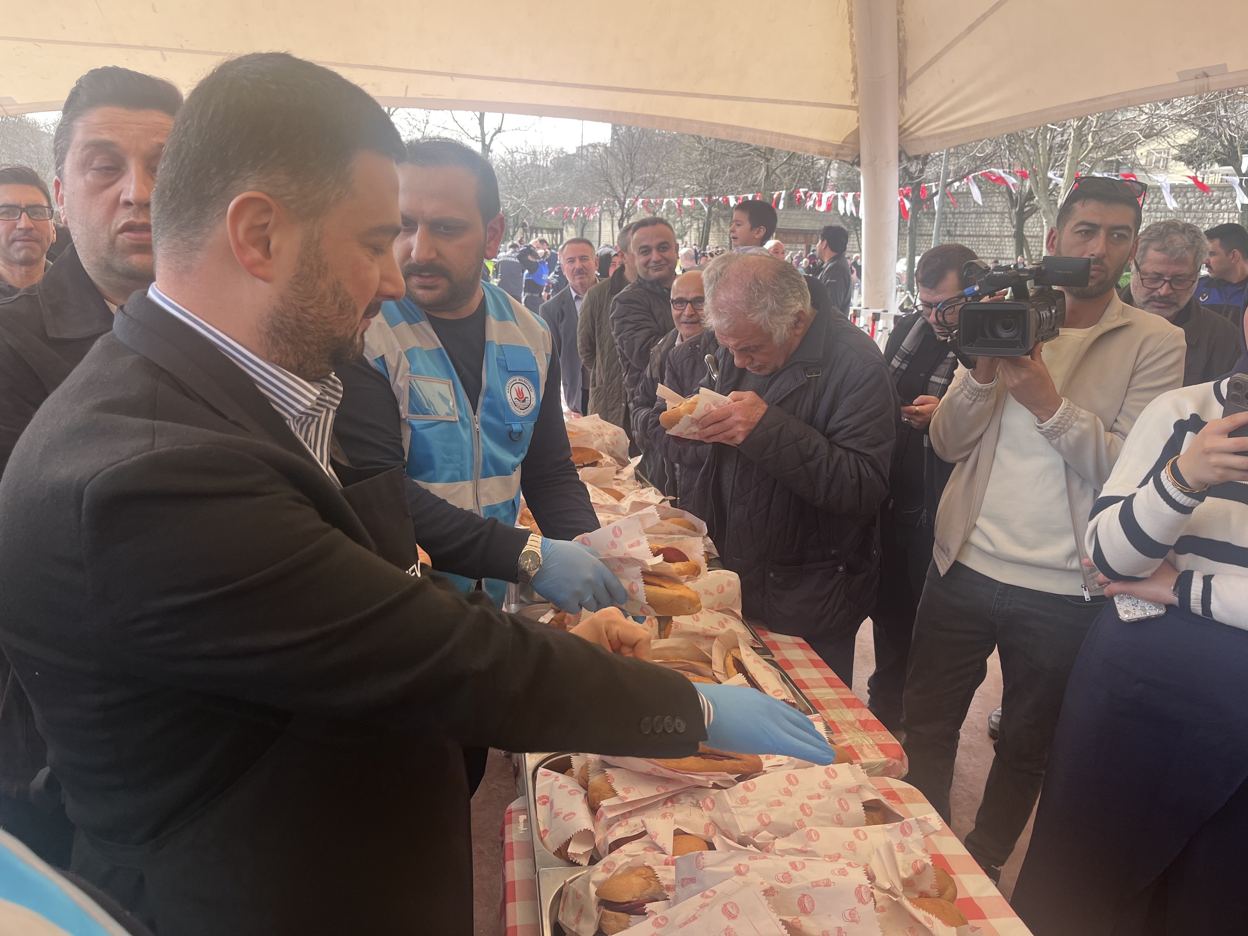 Kağıthane Belediyesi'nin geleneksel Sucuk Ekmek