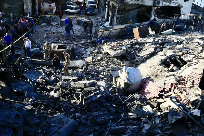 İsrail'e ait İHA'nın Lübnan-Suriye sınırında