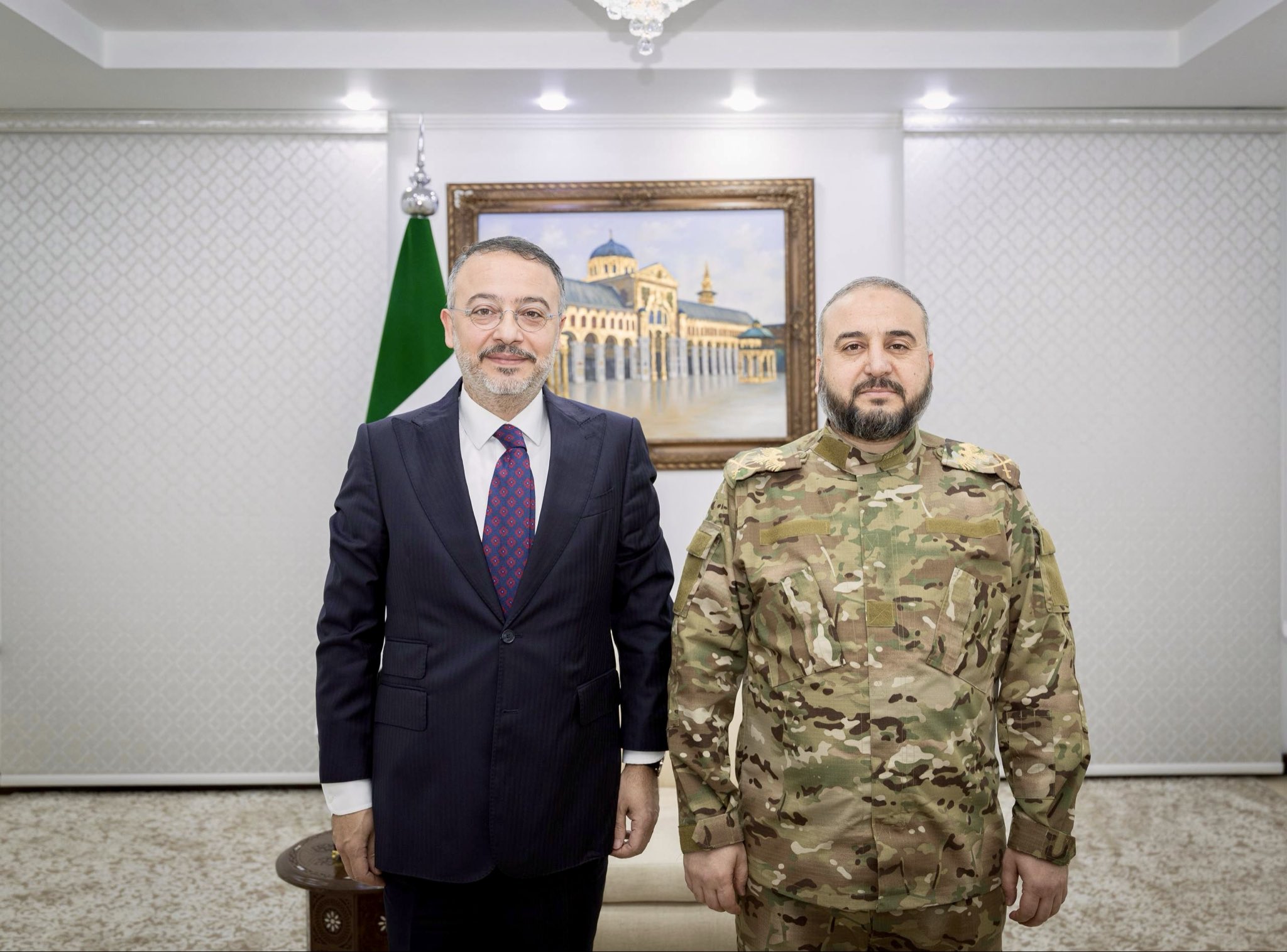 Türkiye'nin Şam Büyükelçisi Nuh Yılmaz,