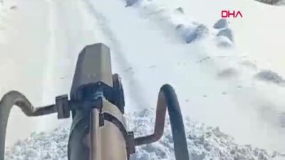 Bitlis'te yoğun kar yağışı sonrası