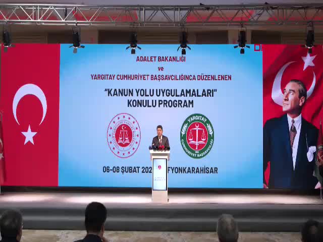 Adalet Bakanı Yılmaz Tunç,