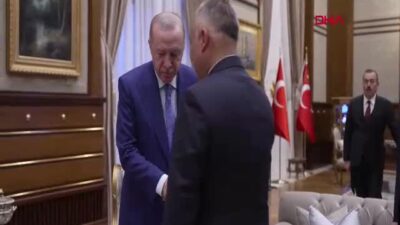 Cumhurbaşkanı Erdoğan, Kırgızistan Parlamento Başkanı