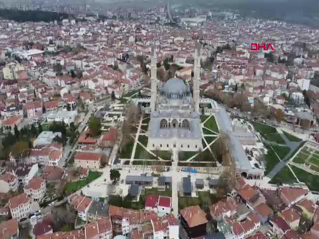 Edirne'deki tarihi Selimiye Camii,