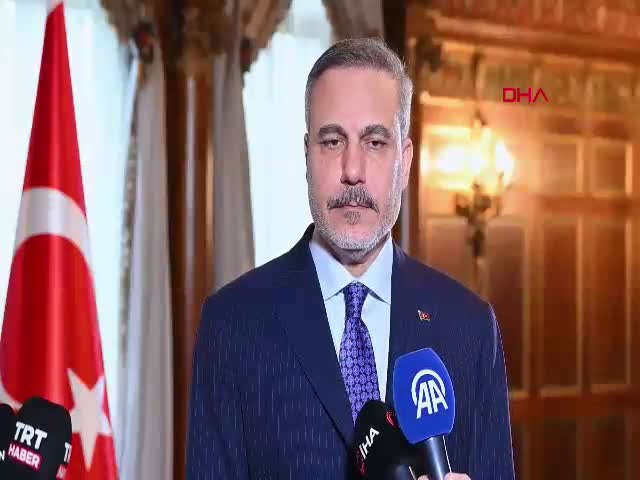 Dışişleri Bakanı Hakan Fidan,