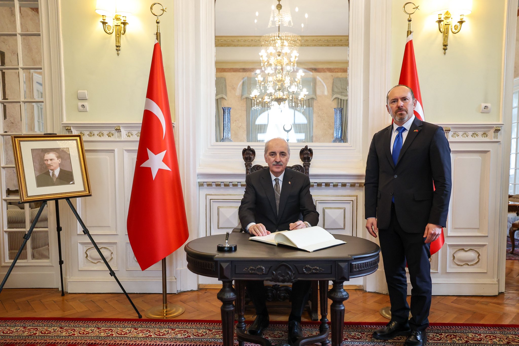 TBMM Başkanı Numan Kurtulmuş, Romanya'daki