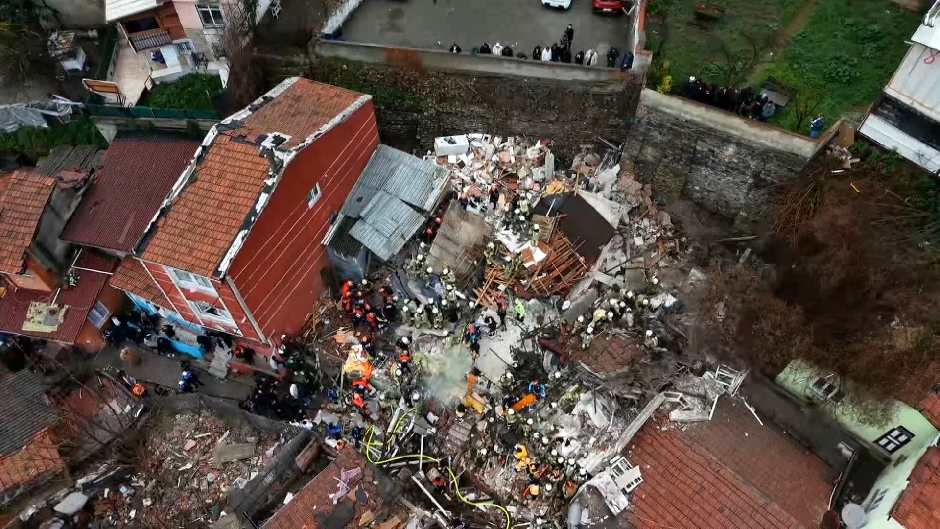 İstanbul Fatih'te doğal gaz patlaması