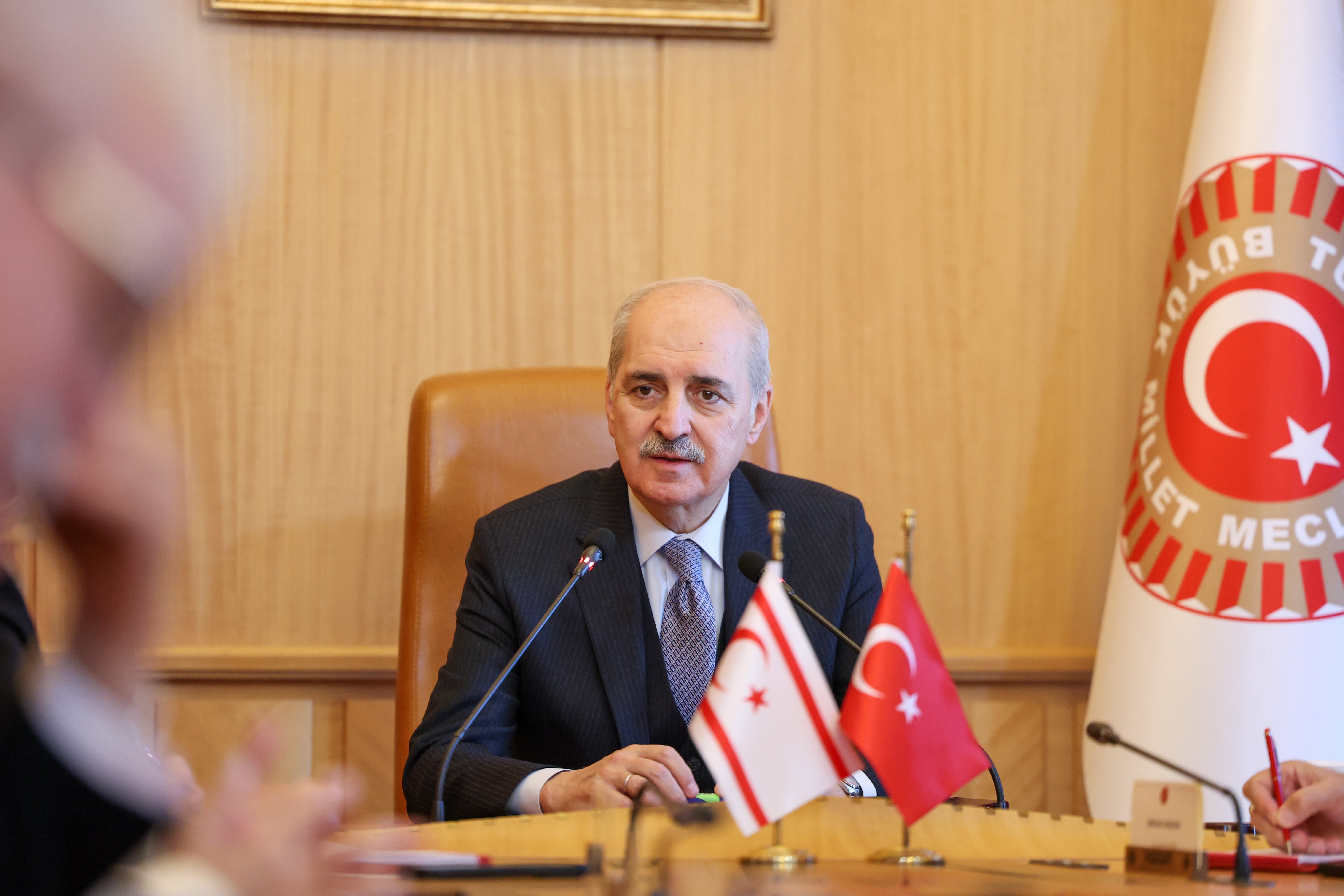 TBMM Başkanı Numan Kurtulmuş, KKTC