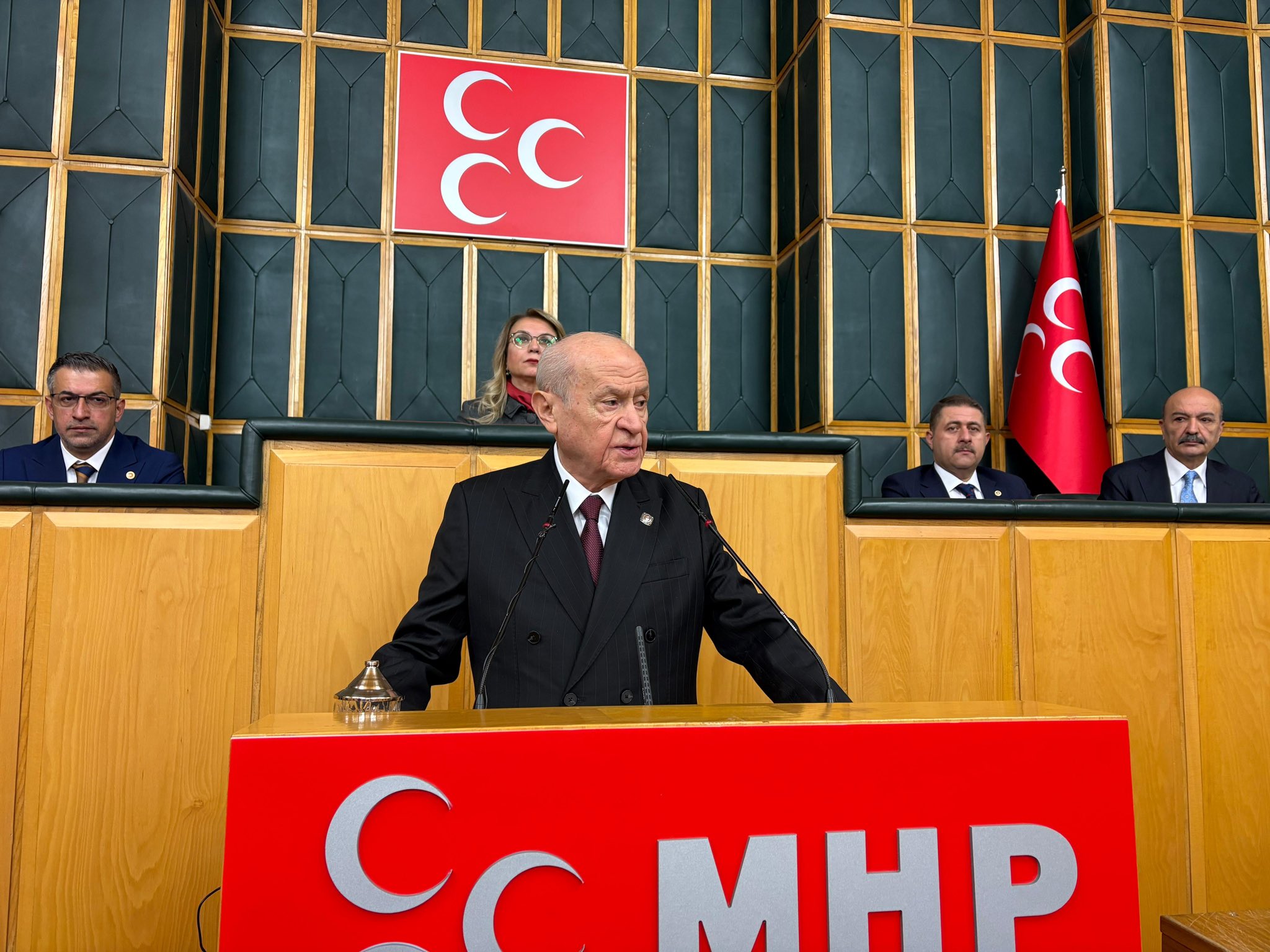 MHP Genel Başkanı Devlet Bahçeli,