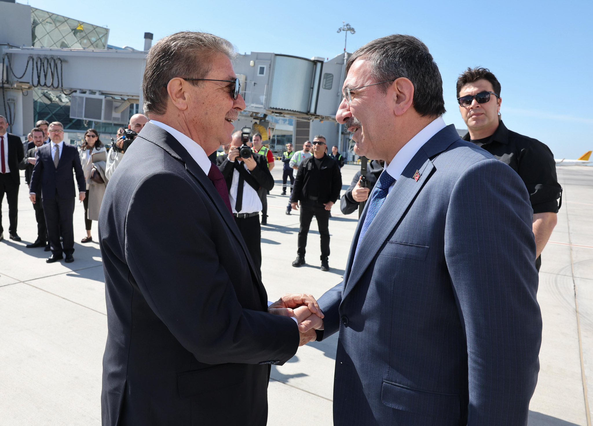 Cumhurbaşkanı Yardımcısı Cevdet Yılmaz, KKTC'de