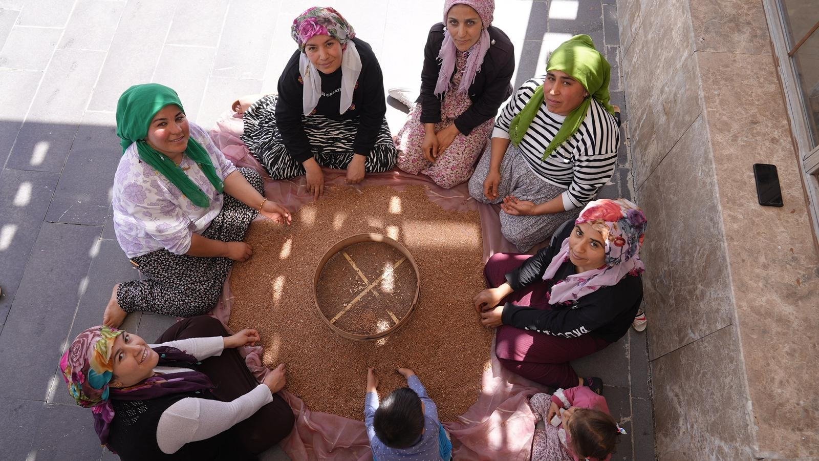 Adıyaman'da köylü kadınların kurduğu kooperatif,