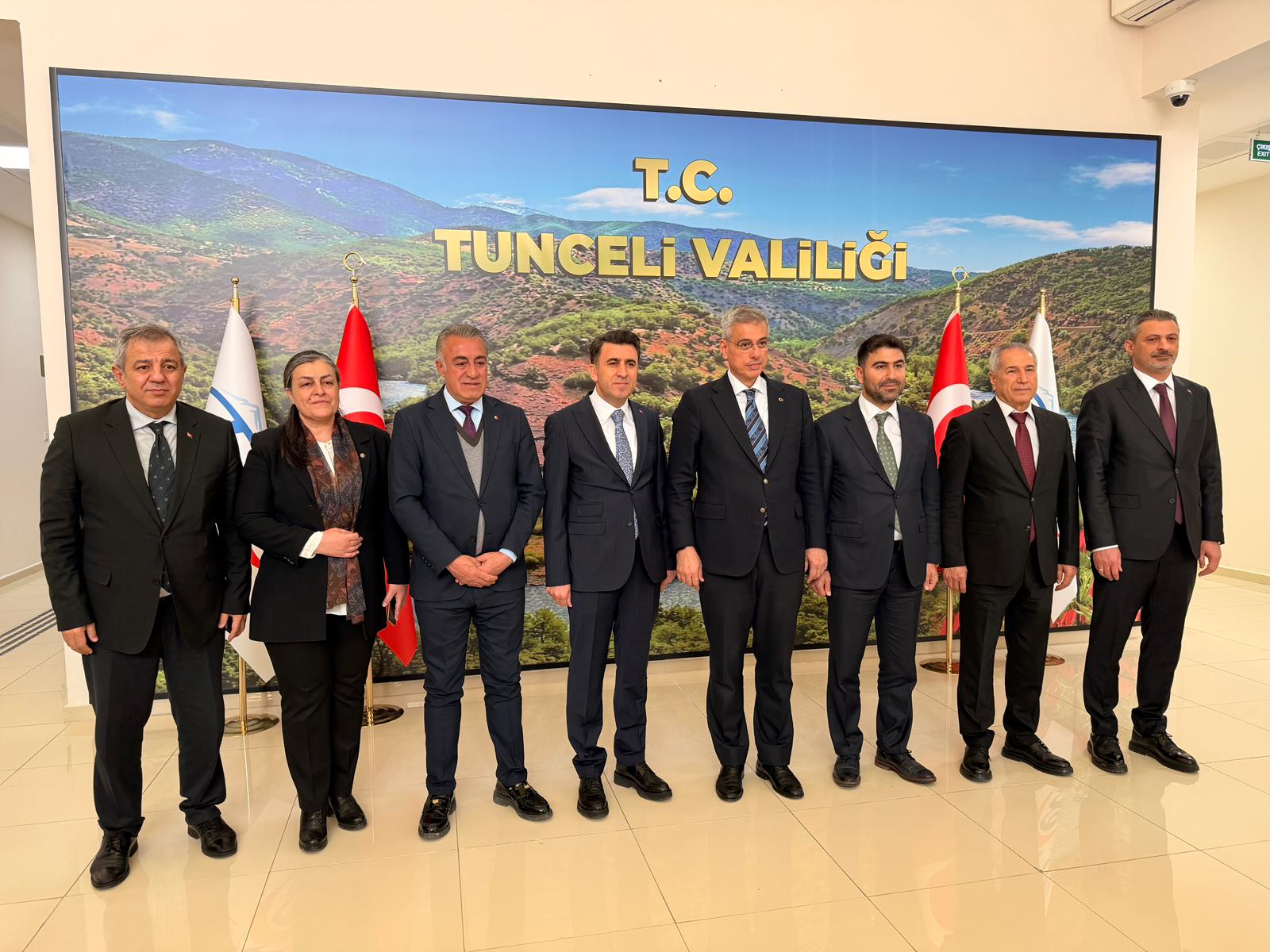 Sağlık Bakanı Kemal Memişoğlu, Tunceli'de