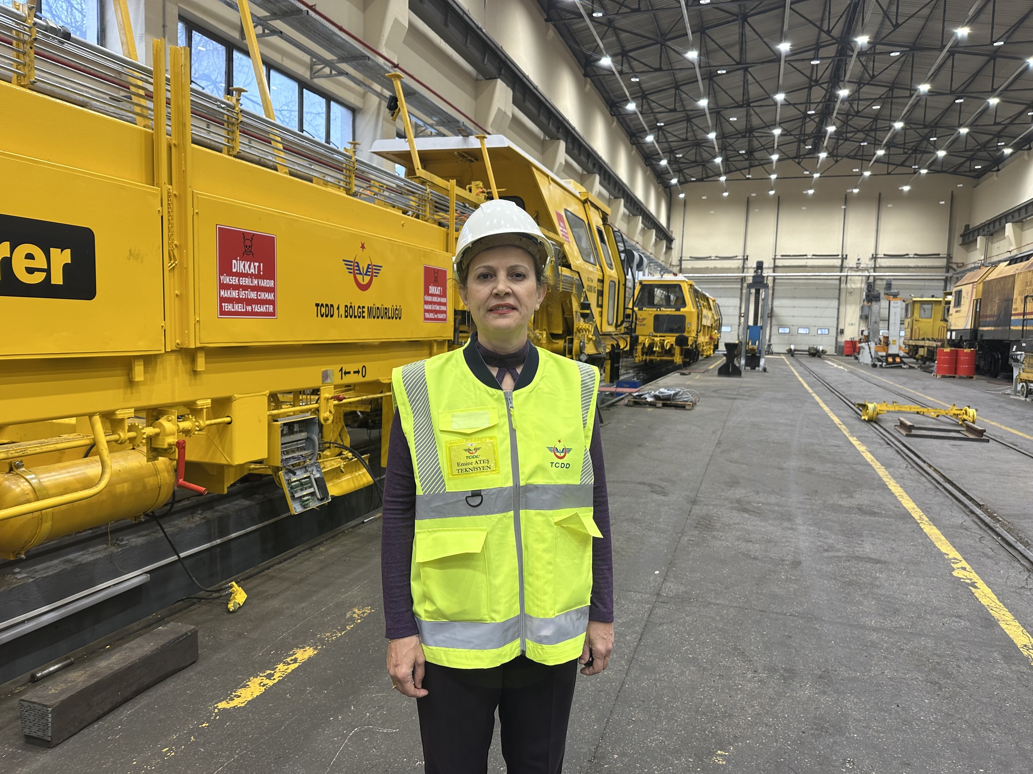 TCDD Ankara Ray Kaynak Fabrikası'nda