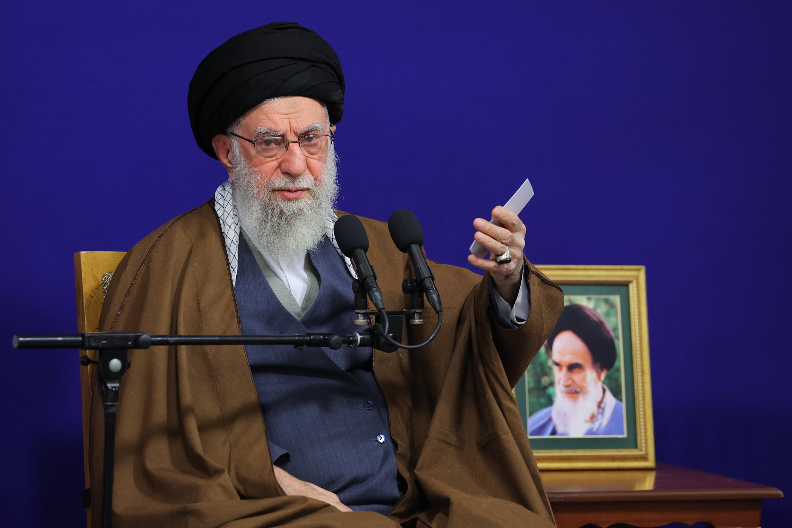 İran lideri Ayetullah Ali Hamaney'in