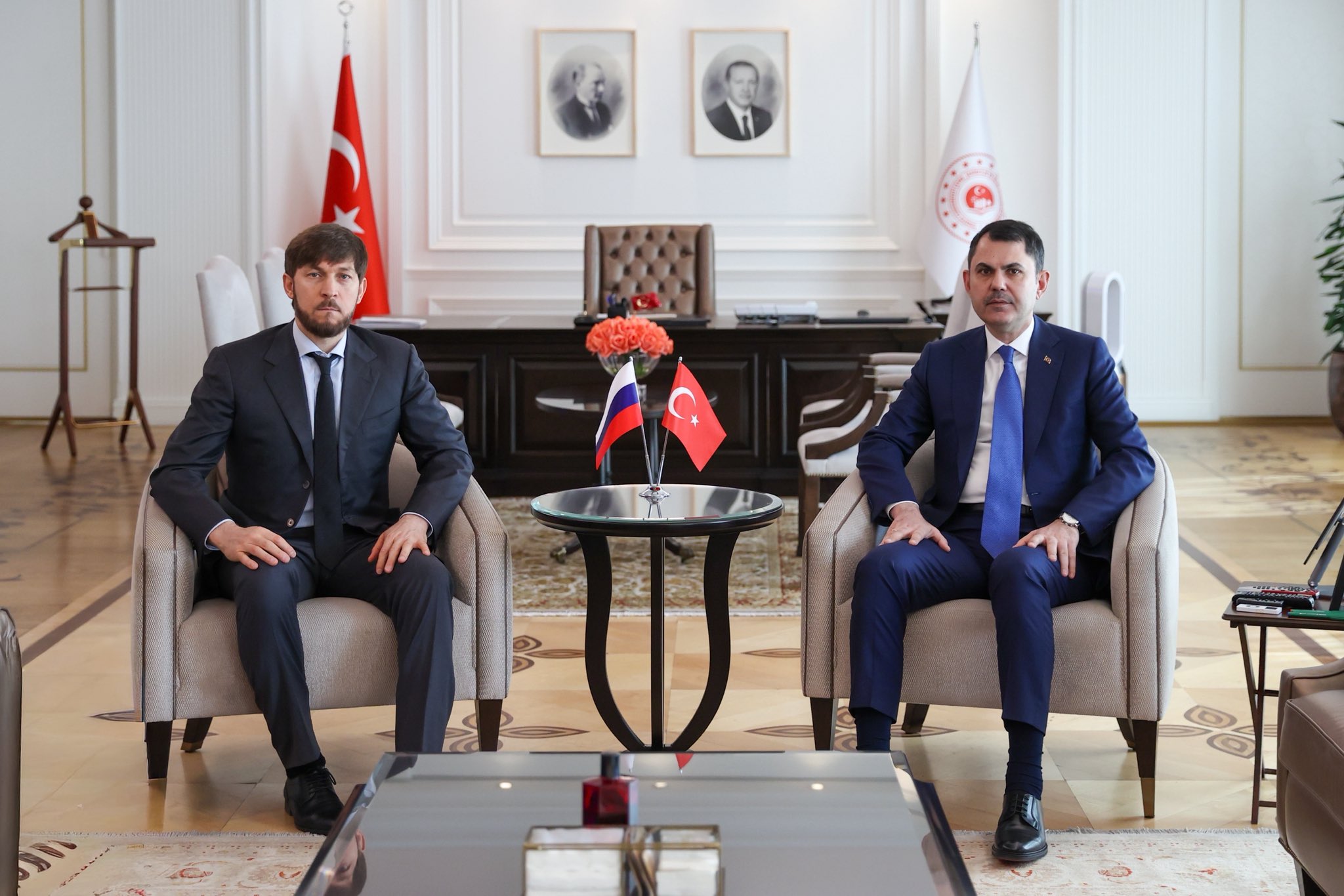 Çevre Bakanı Murat Kurum, Rusya