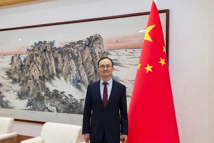 Çin'in Ankara Büyükelçisi Jiang Xuebin,