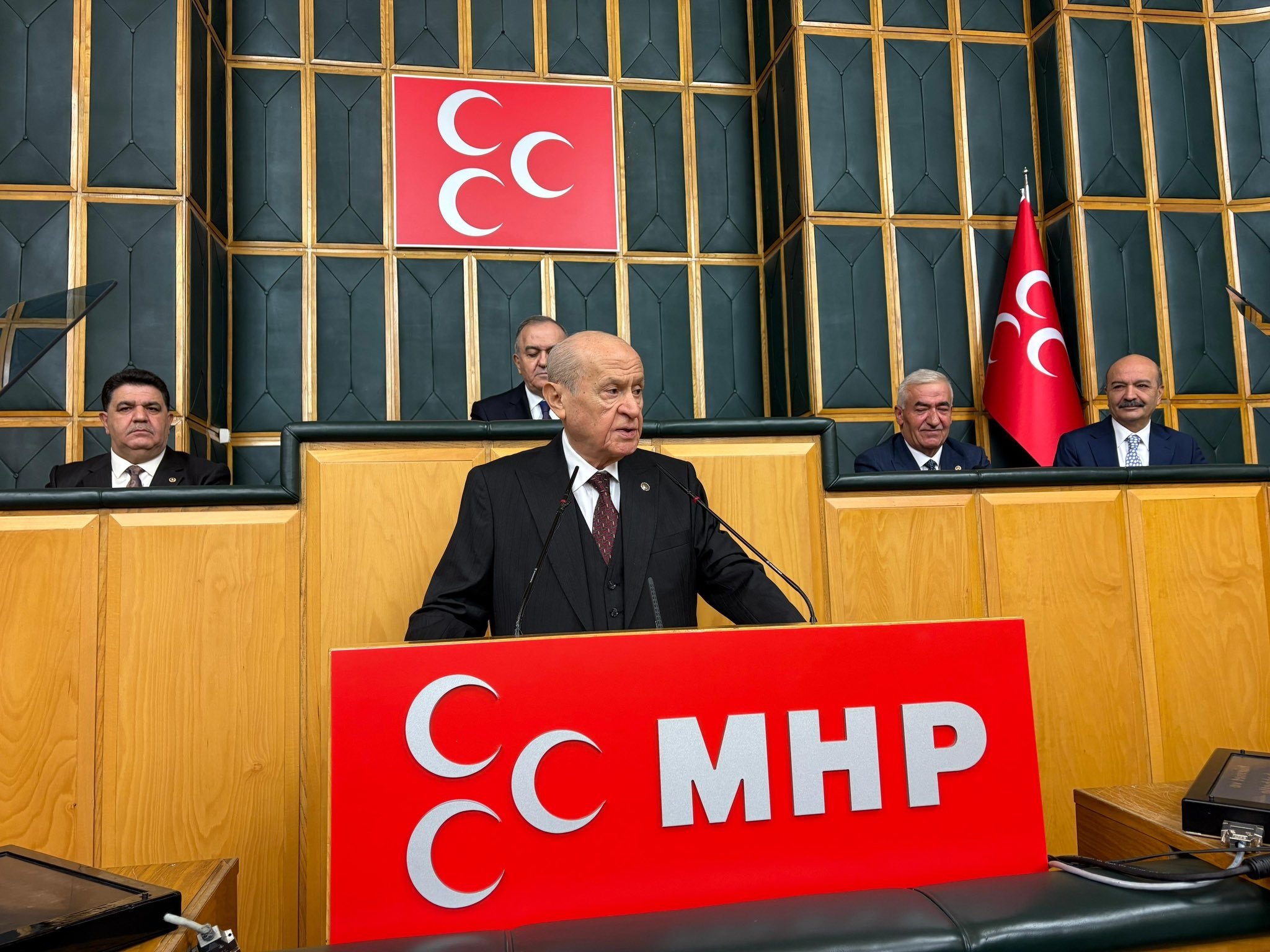 MHP Genel Başkanı Devlet Bahçeli,