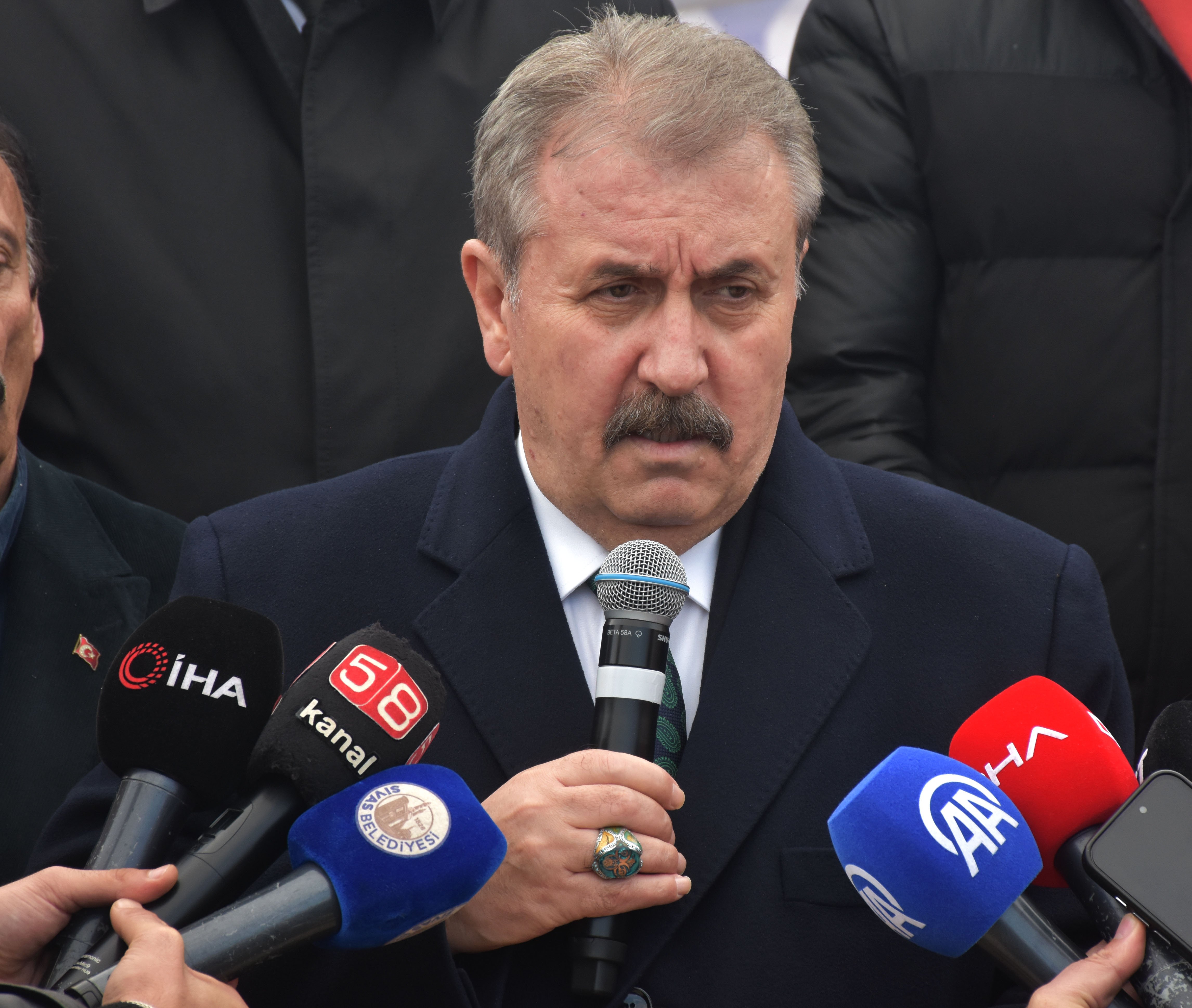 BBP Genel Başkanı Mustafa Destici,