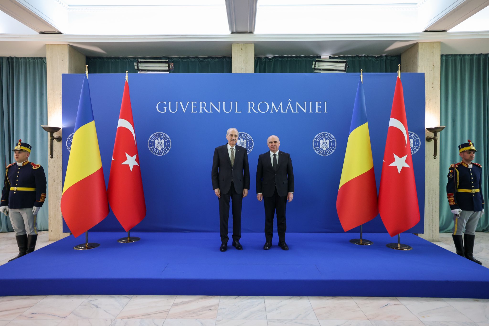 TBMM Başkanı Numan Kurtulmuş, Romanya