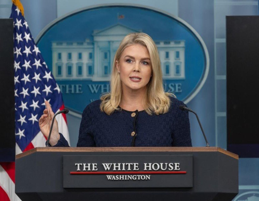 Beyaz Saray Sözcüsü Karoline Leavitt,